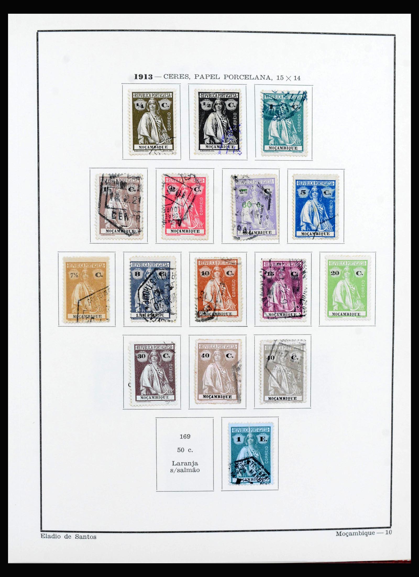 40098 0011 - Postzegelverzameling 40098 Portugese koloniën 1876-1973.