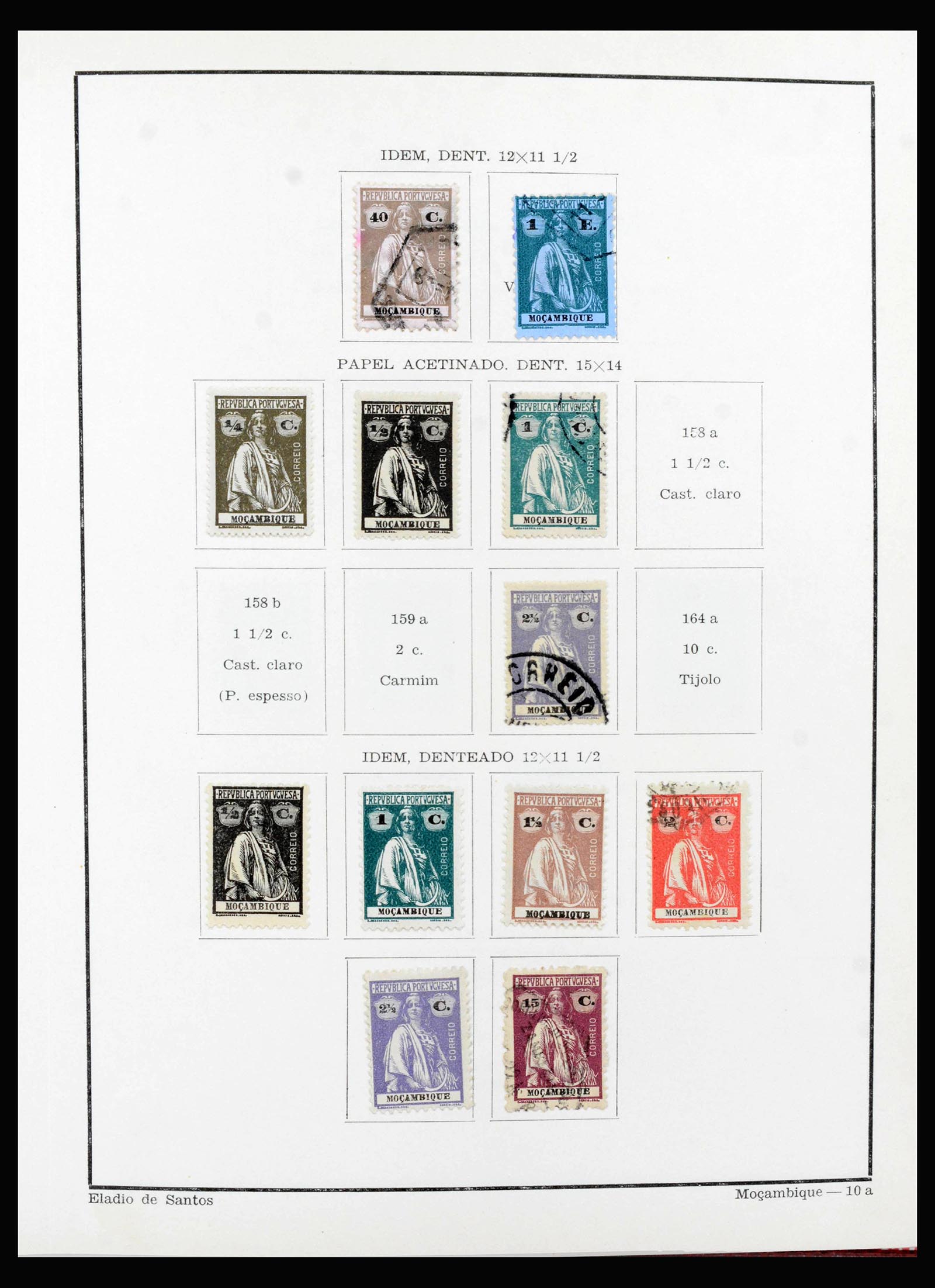 40098 0012 - Postzegelverzameling 40098 Portugese koloniën 1876-1973.
