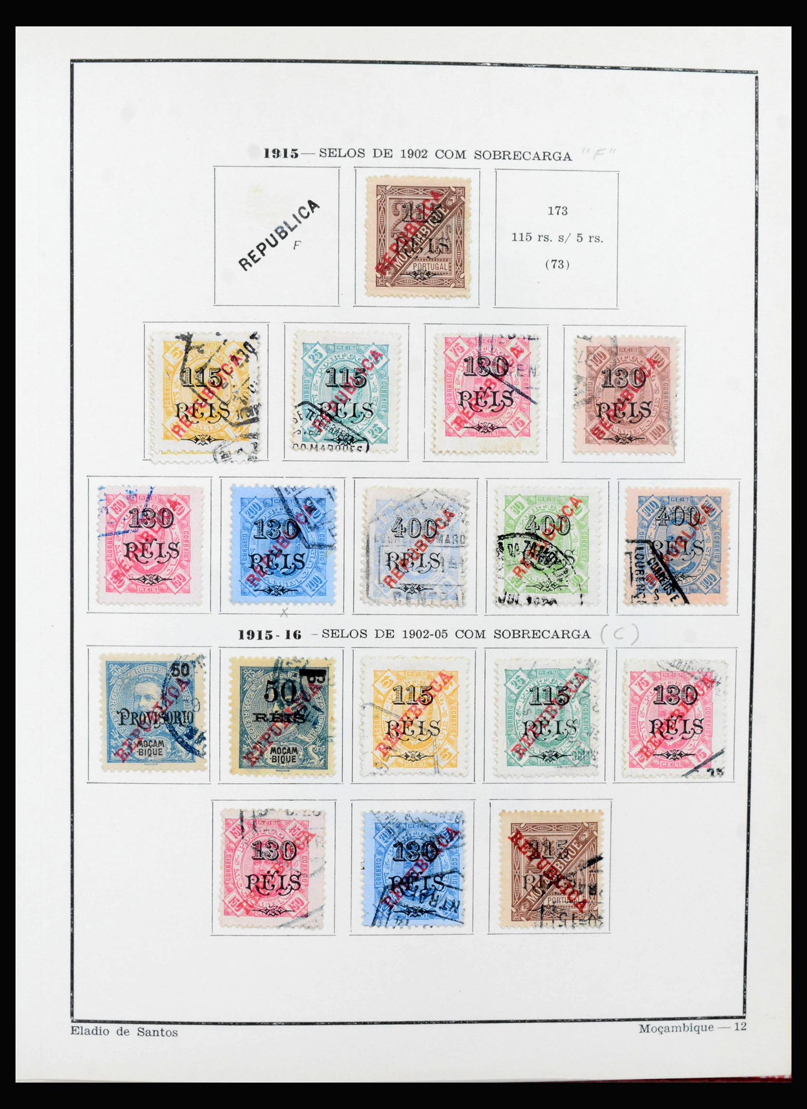 40098 0014 - Postzegelverzameling 40098 Portugese koloniën 1876-1973.