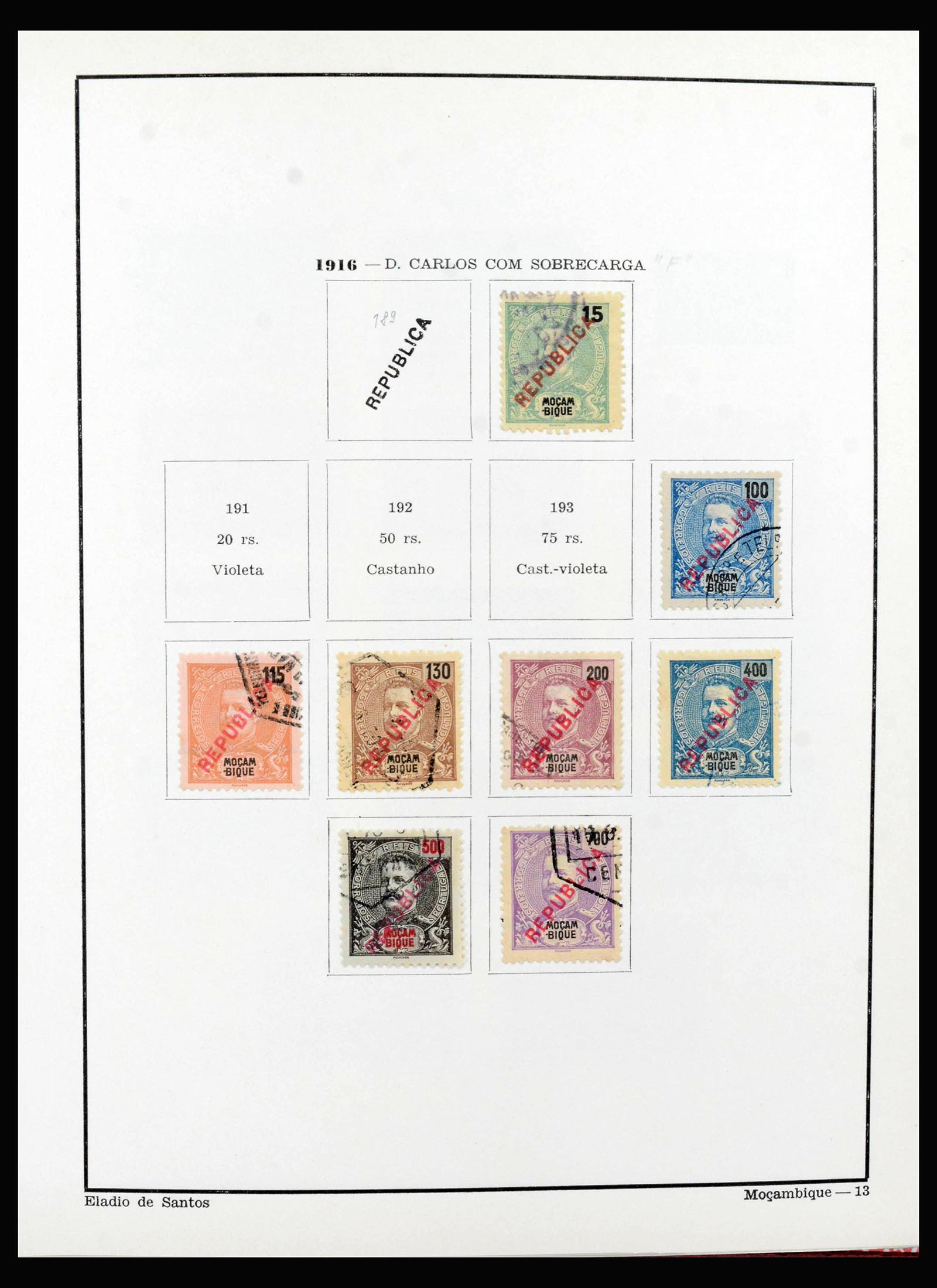 40098 0015 - Postzegelverzameling 40098 Portugese koloniën 1876-1973.
