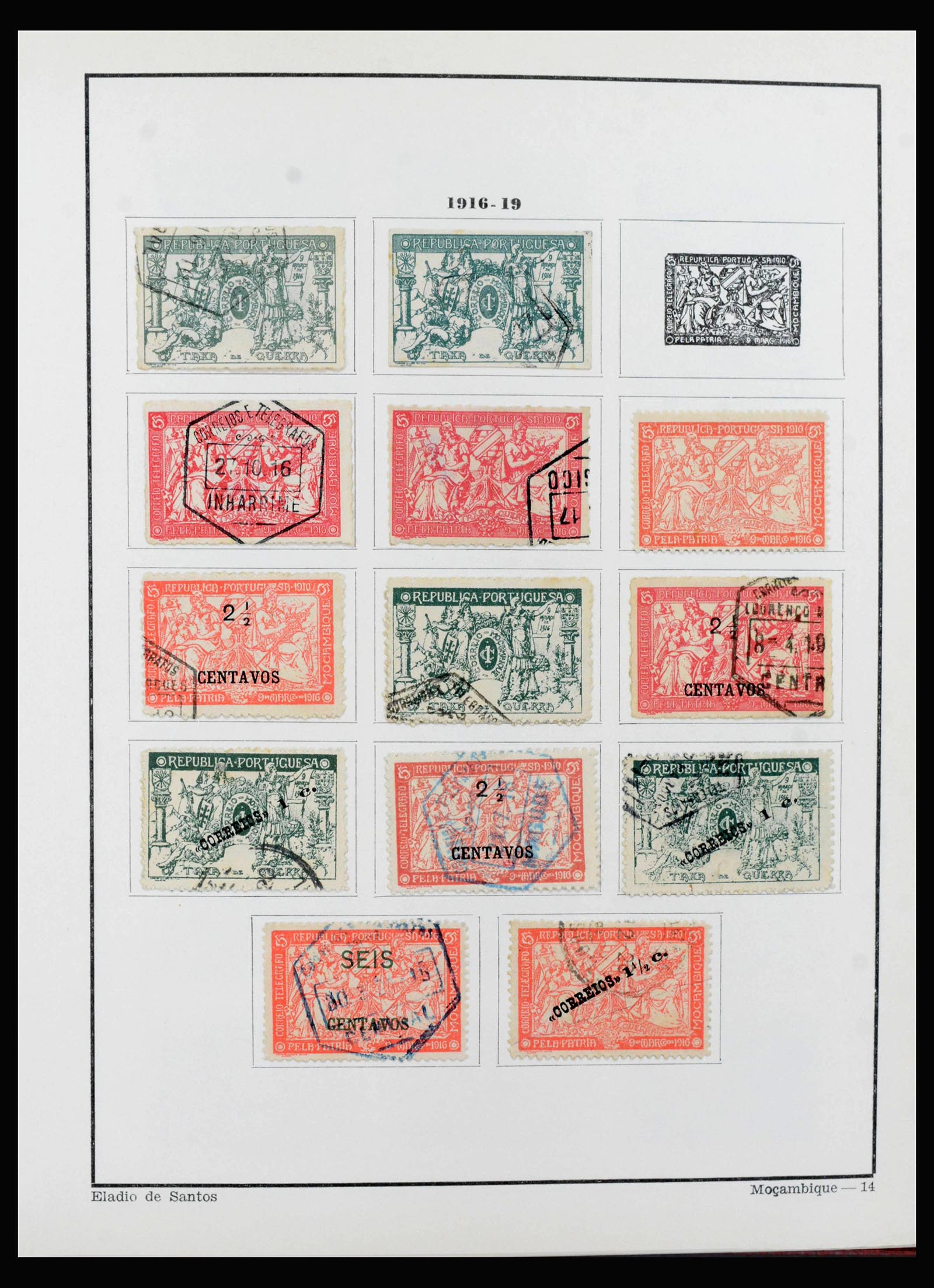 40098 0016 - Postzegelverzameling 40098 Portugese koloniën 1876-1973.