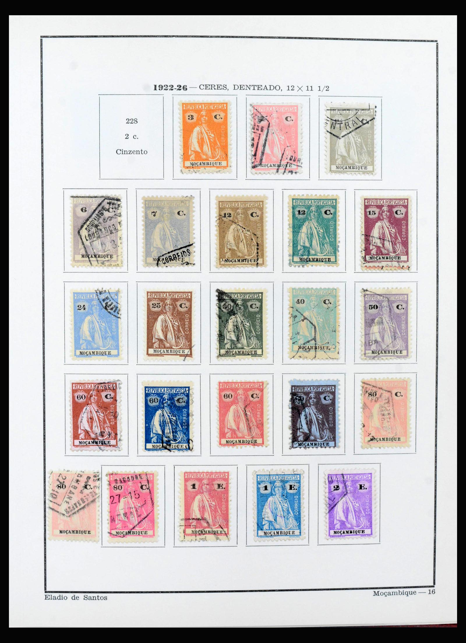 40098 0018 - Postzegelverzameling 40098 Portugese koloniën 1876-1973.