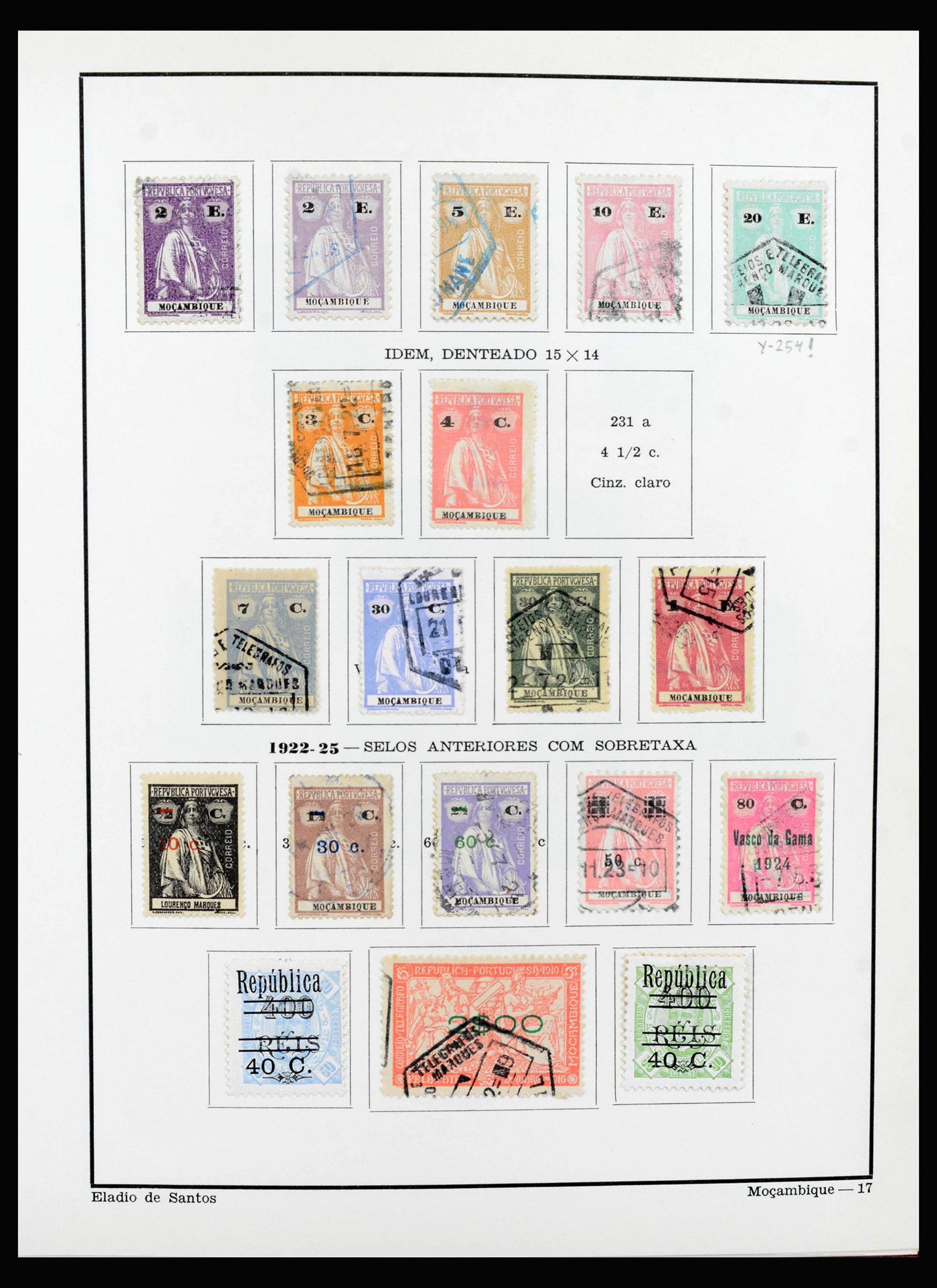 40098 0019 - Postzegelverzameling 40098 Portugese koloniën 1876-1973.
