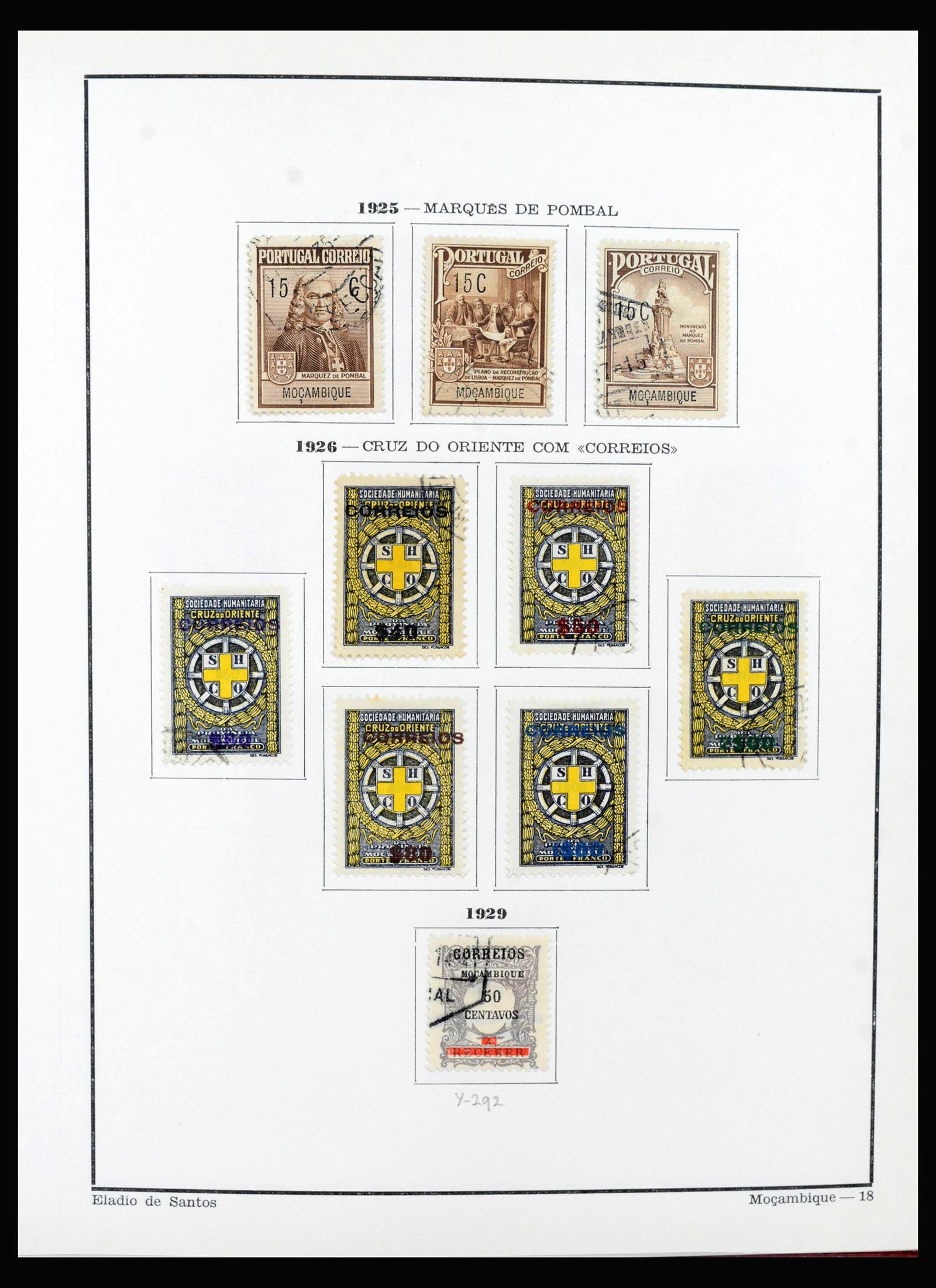 40098 0020 - Postzegelverzameling 40098 Portugese koloniën 1876-1973.