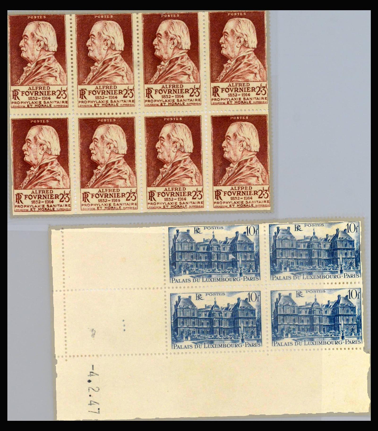 40102 0013 - Postzegelverzameling 40102 Frankrijk 1944-1973.