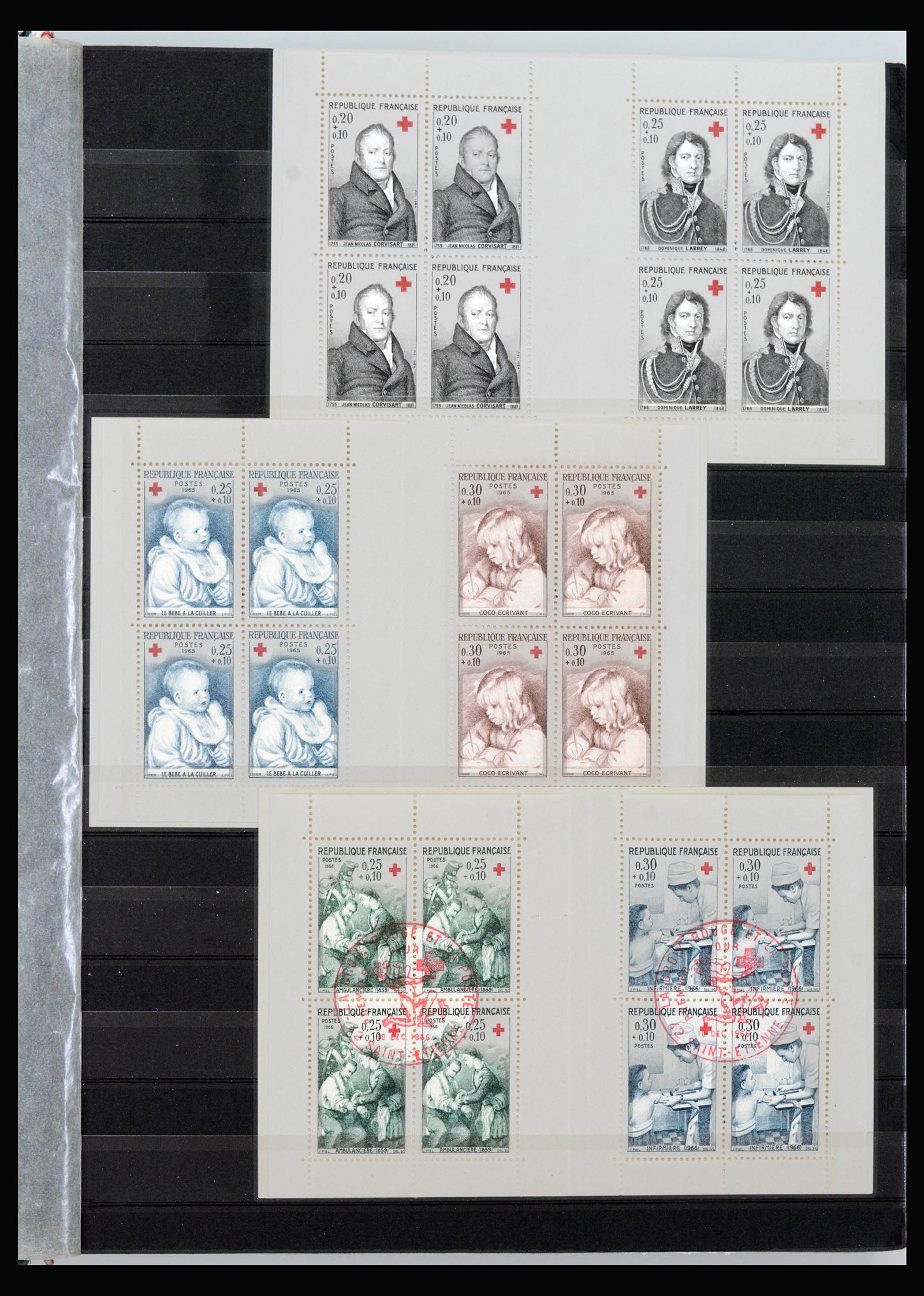40103 0005 - Postzegelverzameling 40103 Frankrijk postzegelboekjes 1952-2001.
