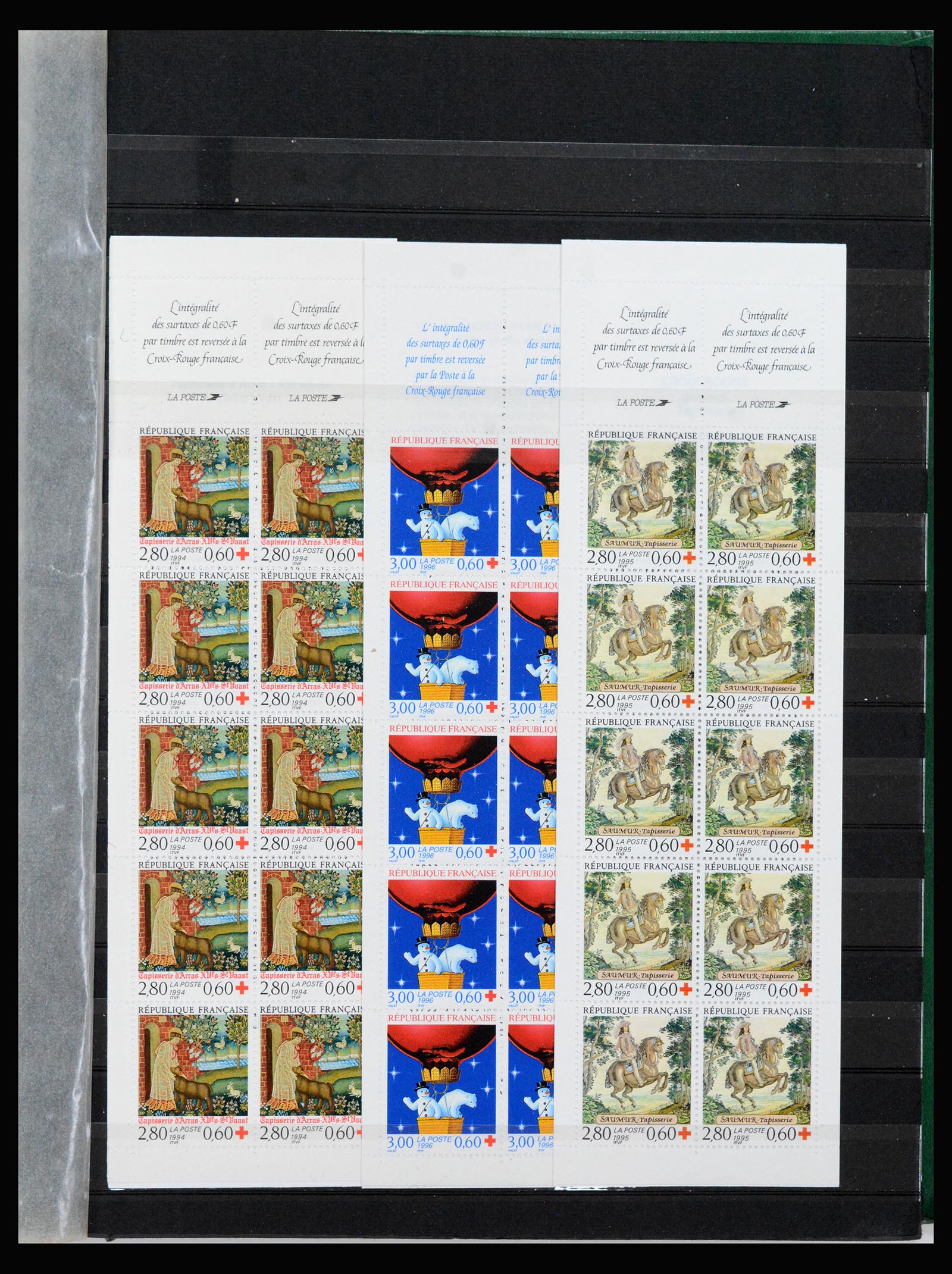 40103 0015 - Postzegelverzameling 40103 Frankrijk postzegelboekjes 1952-2001.