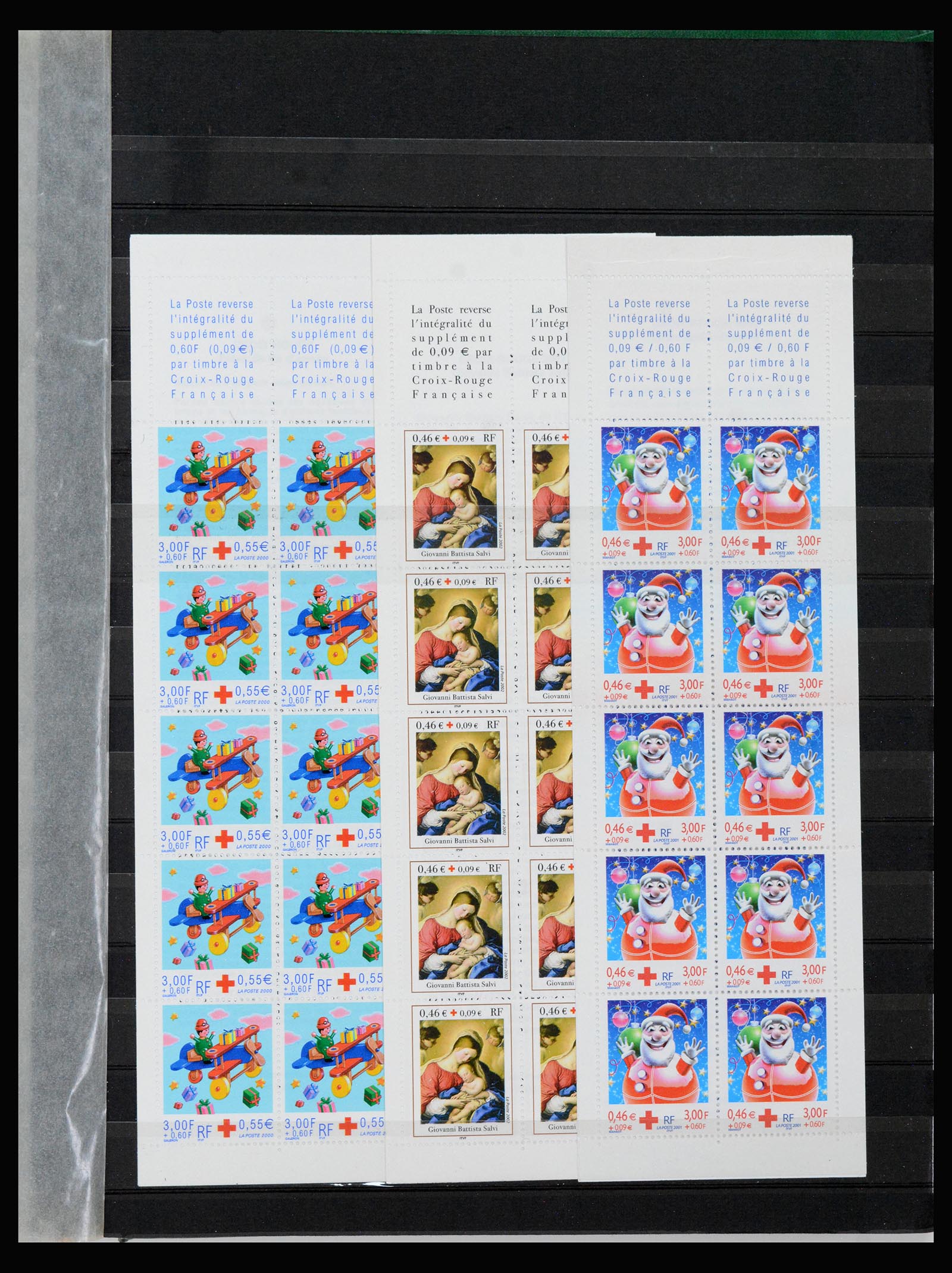40103 0017 - Postzegelverzameling 40103 Frankrijk postzegelboekjes 1952-2001.