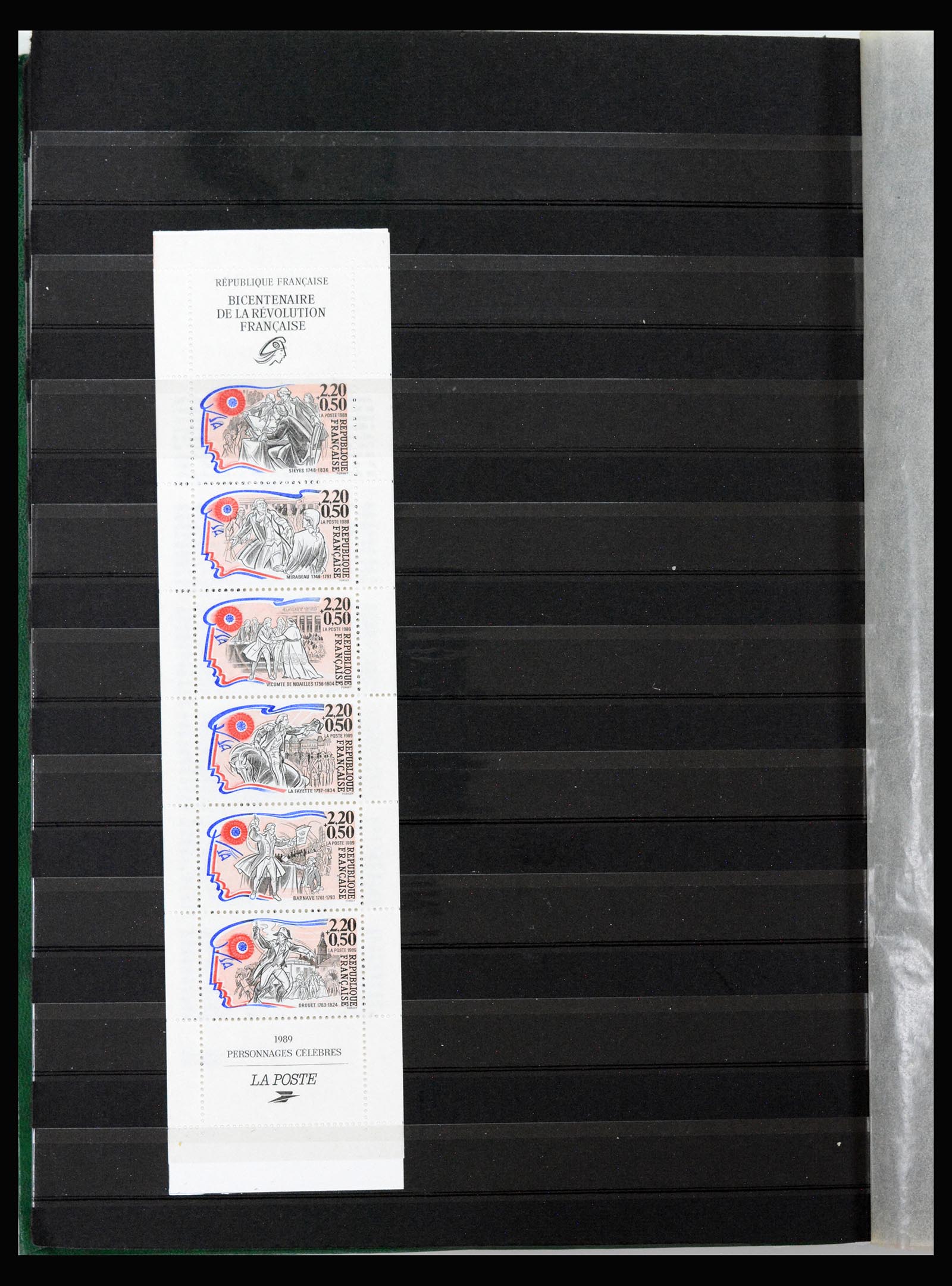 40103 0020 - Postzegelverzameling 40103 Frankrijk postzegelboekjes 1952-2001.