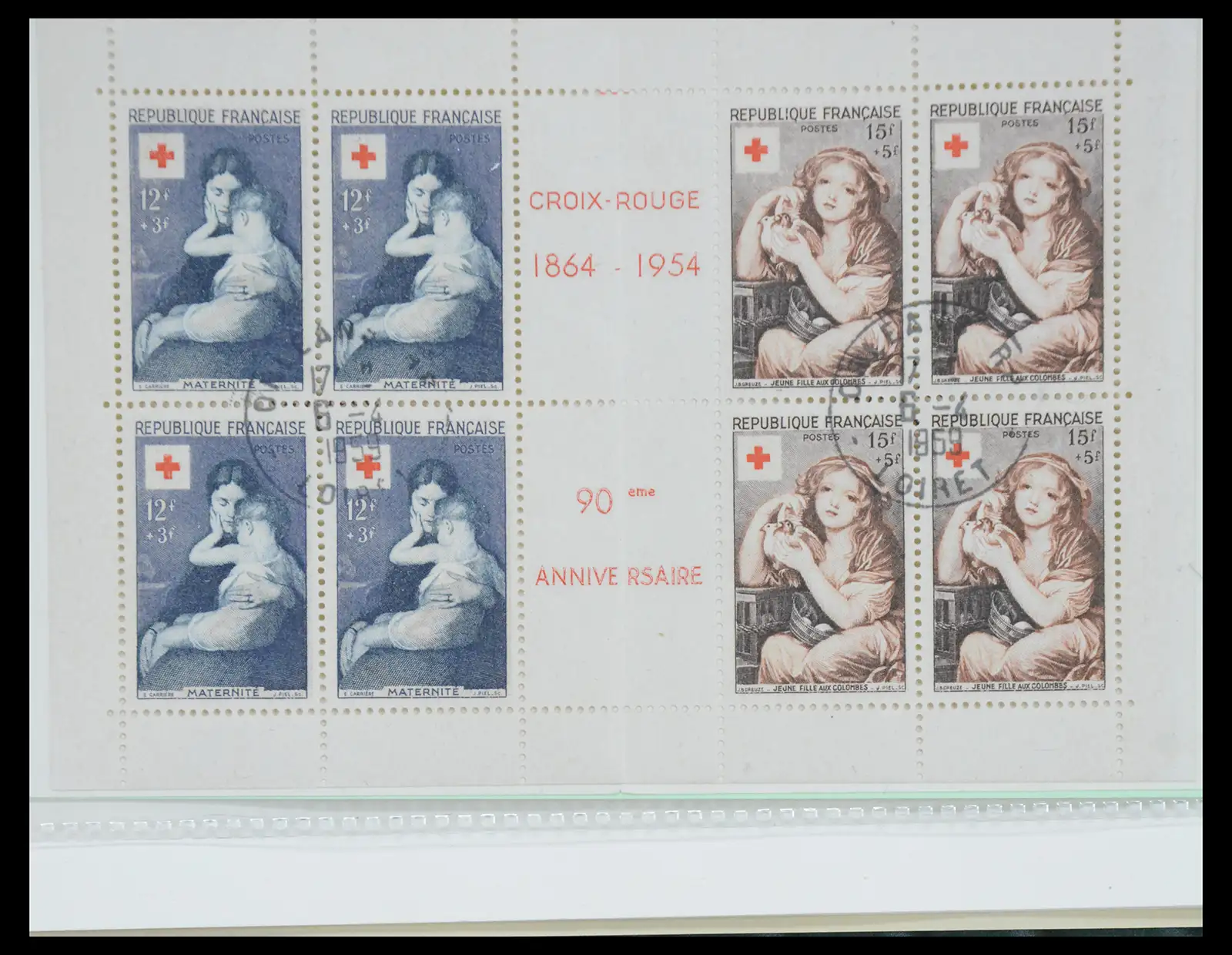 40110 0061 - Stamp collection 40110 France 1849-2000.