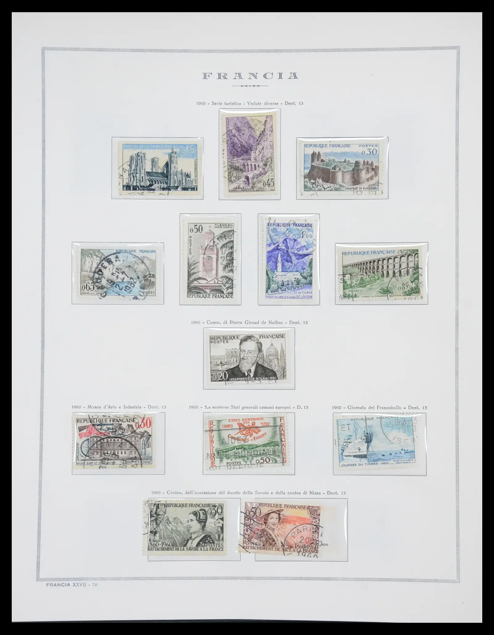 40110 0083 - Stamp collection 40110 France 1849-2000.