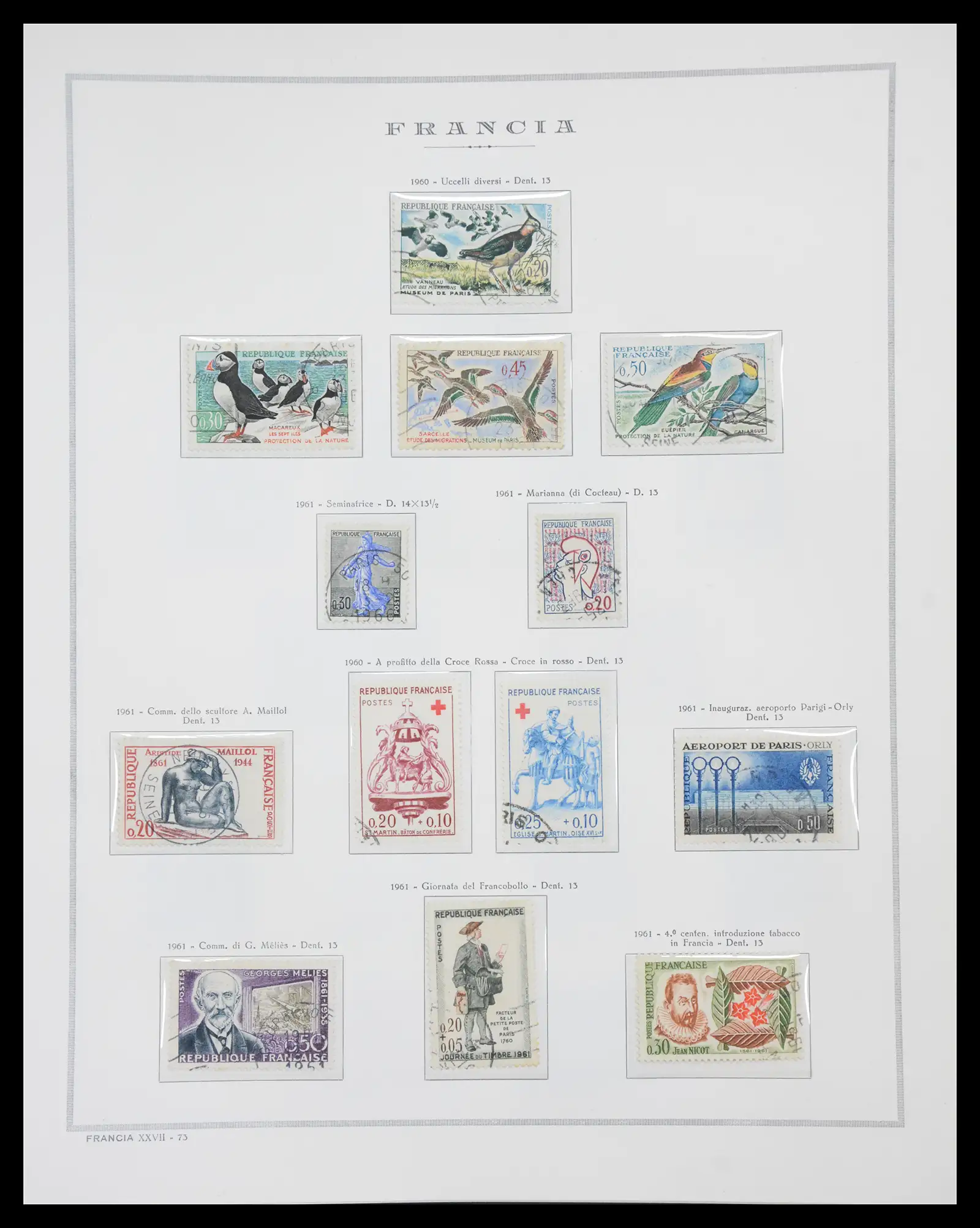 40110 0086 - Stamp collection 40110 France 1849-2000.