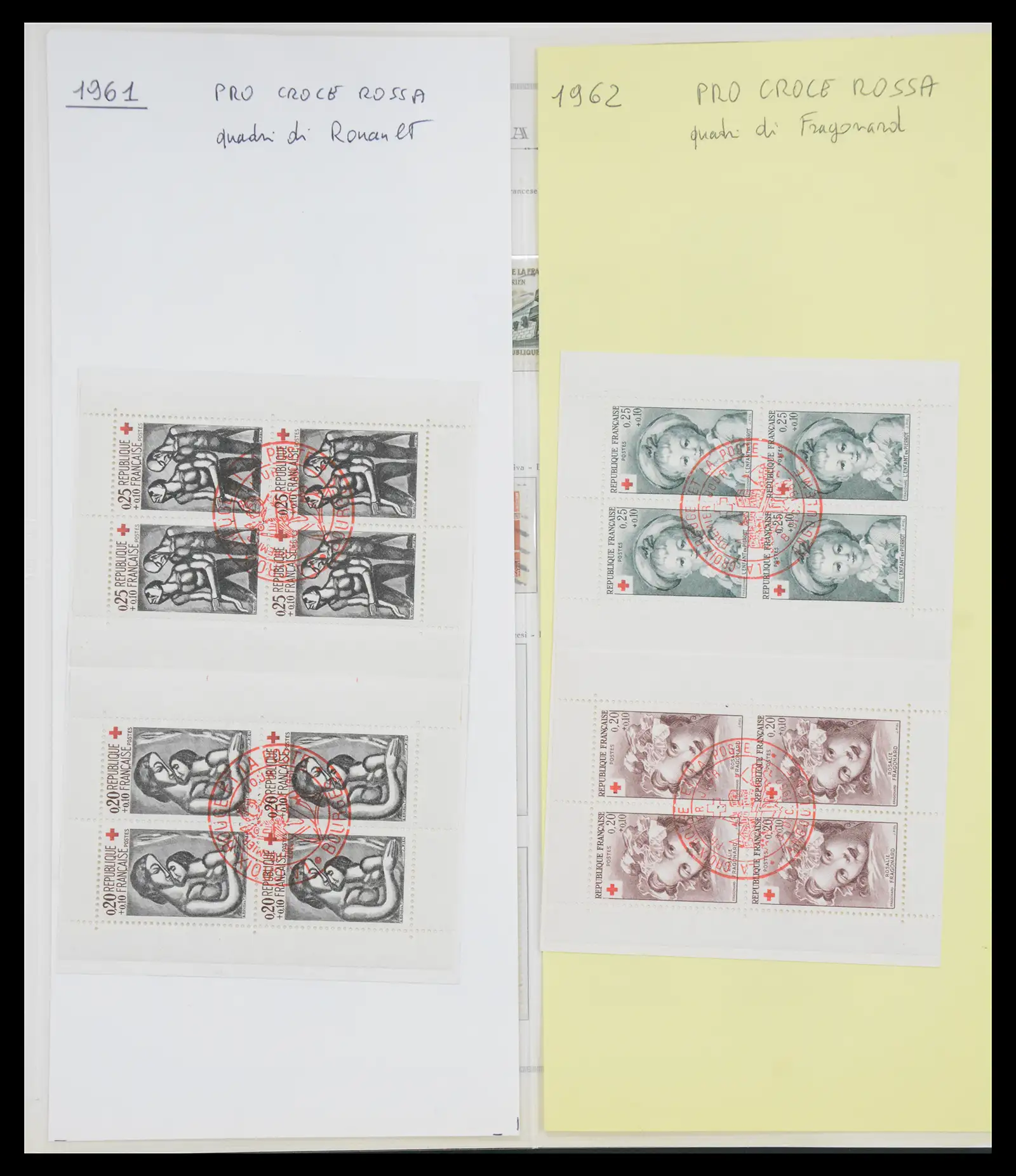 40110 0091 - Stamp collection 40110 France 1849-2000.