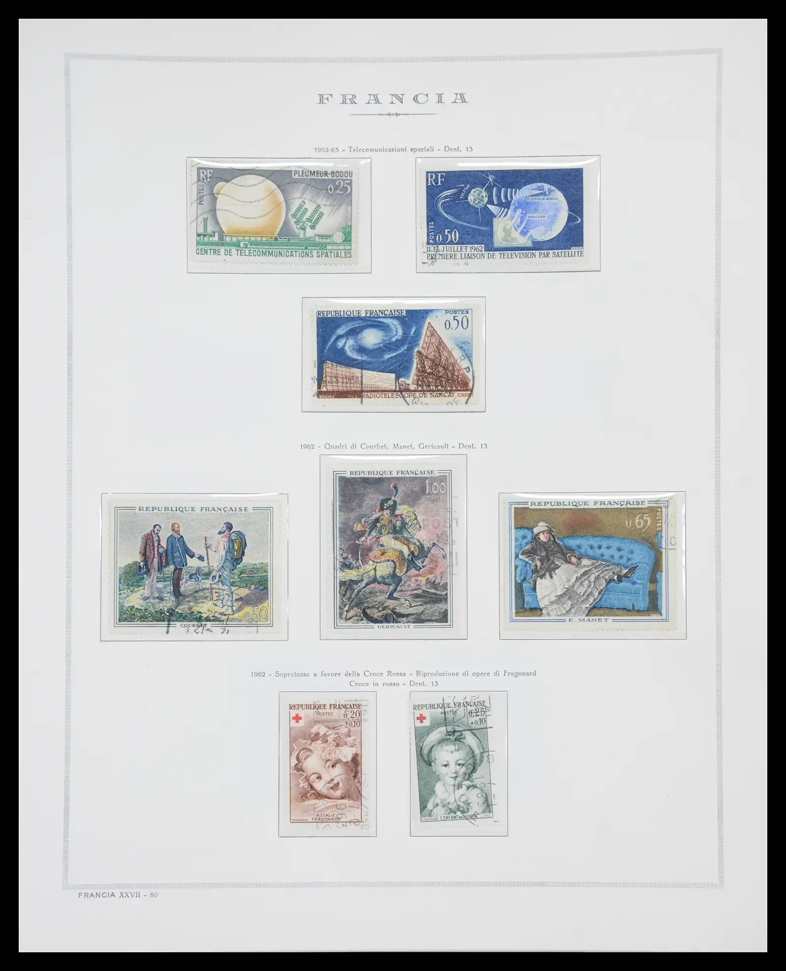 40110 0094 - Stamp collection 40110 France 1849-2000.