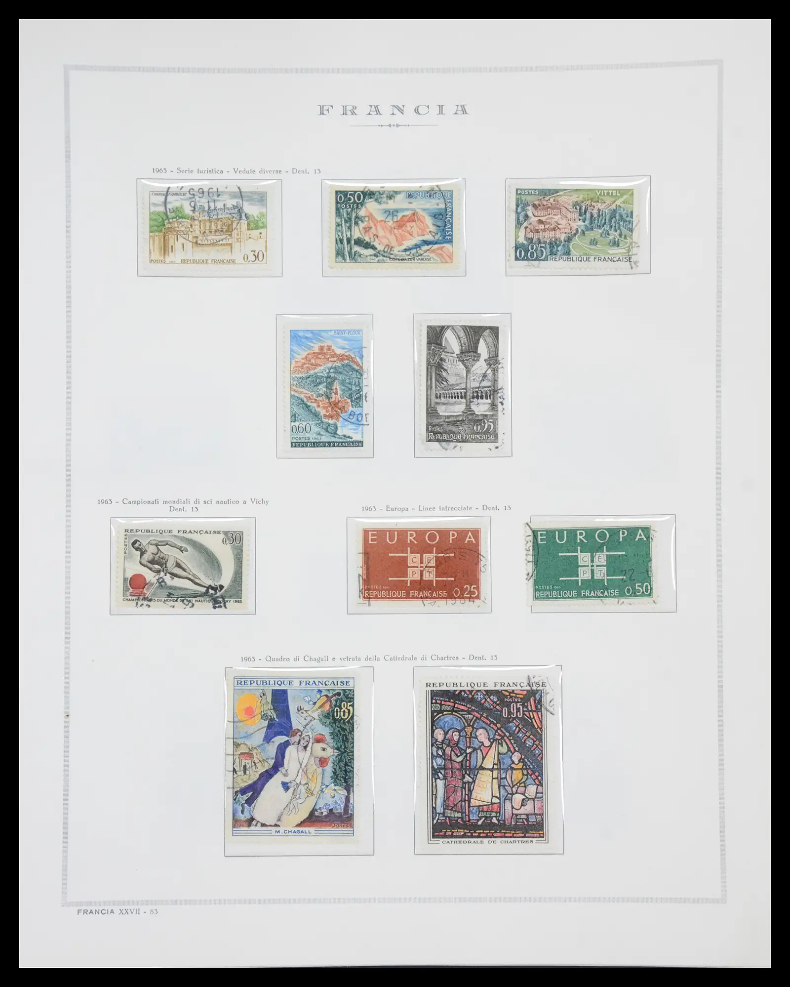 40110 0096 - Stamp collection 40110 France 1849-2000.