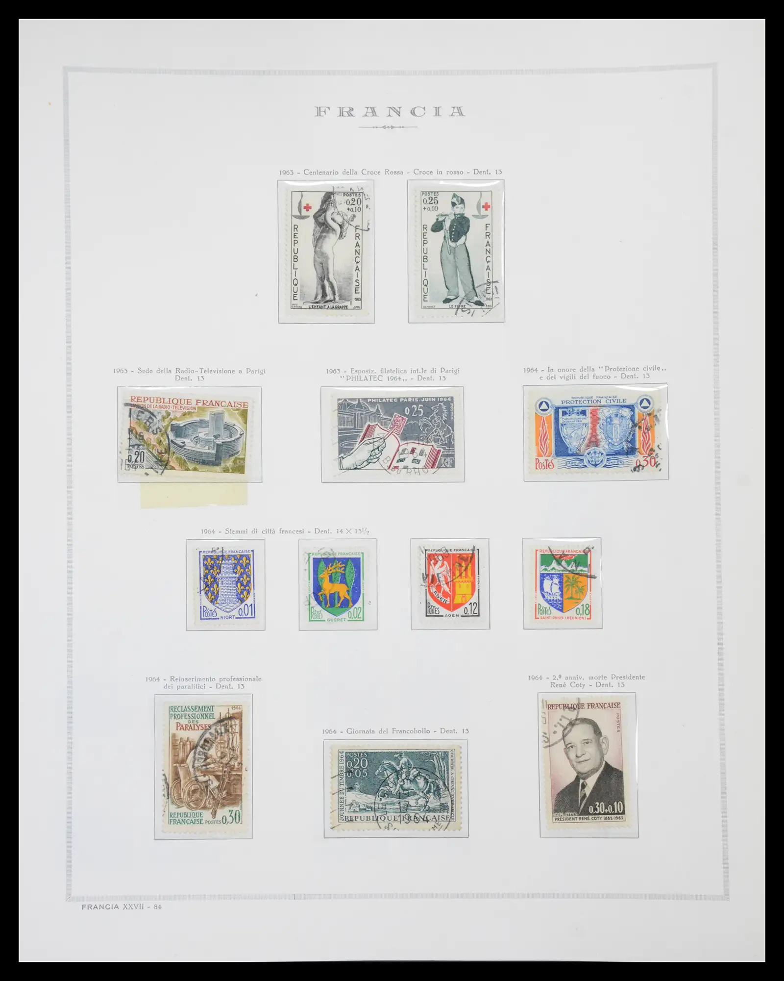 40110 0097 - Stamp collection 40110 France 1849-2000.