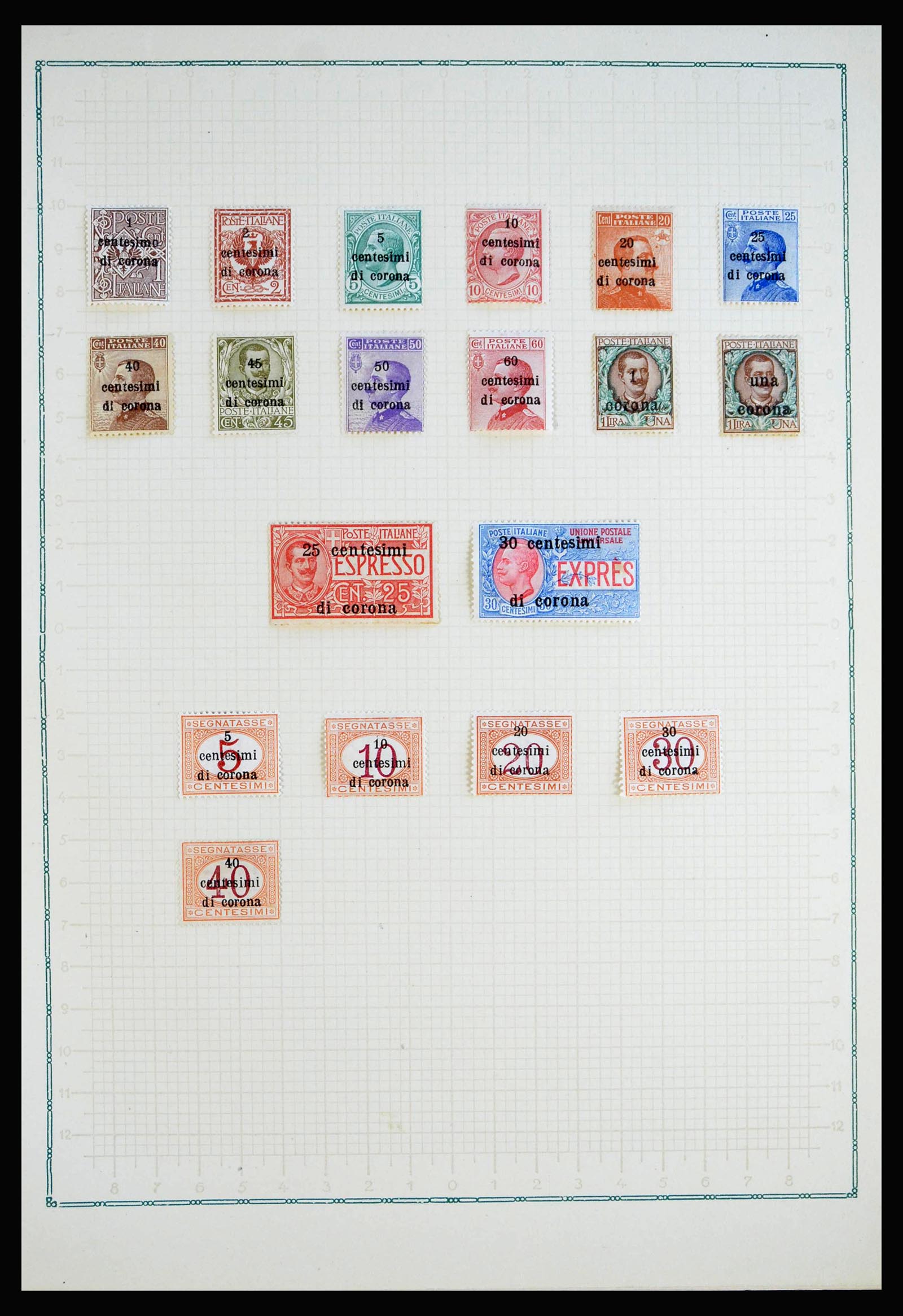 40116 0003 - Postzegelverzameling 40116 Italiaanse gebieden en bezettingen 1918-19