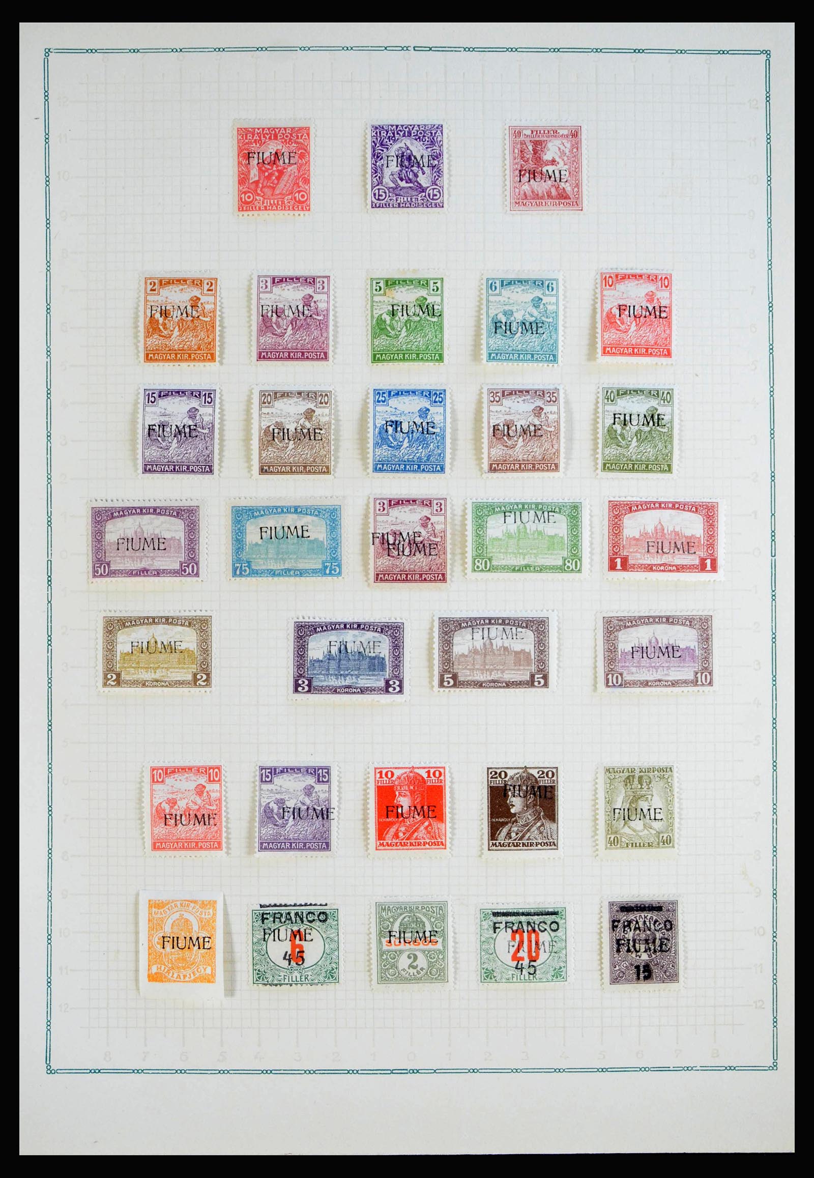 40116 0006 - Postzegelverzameling 40116 Italiaanse gebieden en bezettingen 1918-19