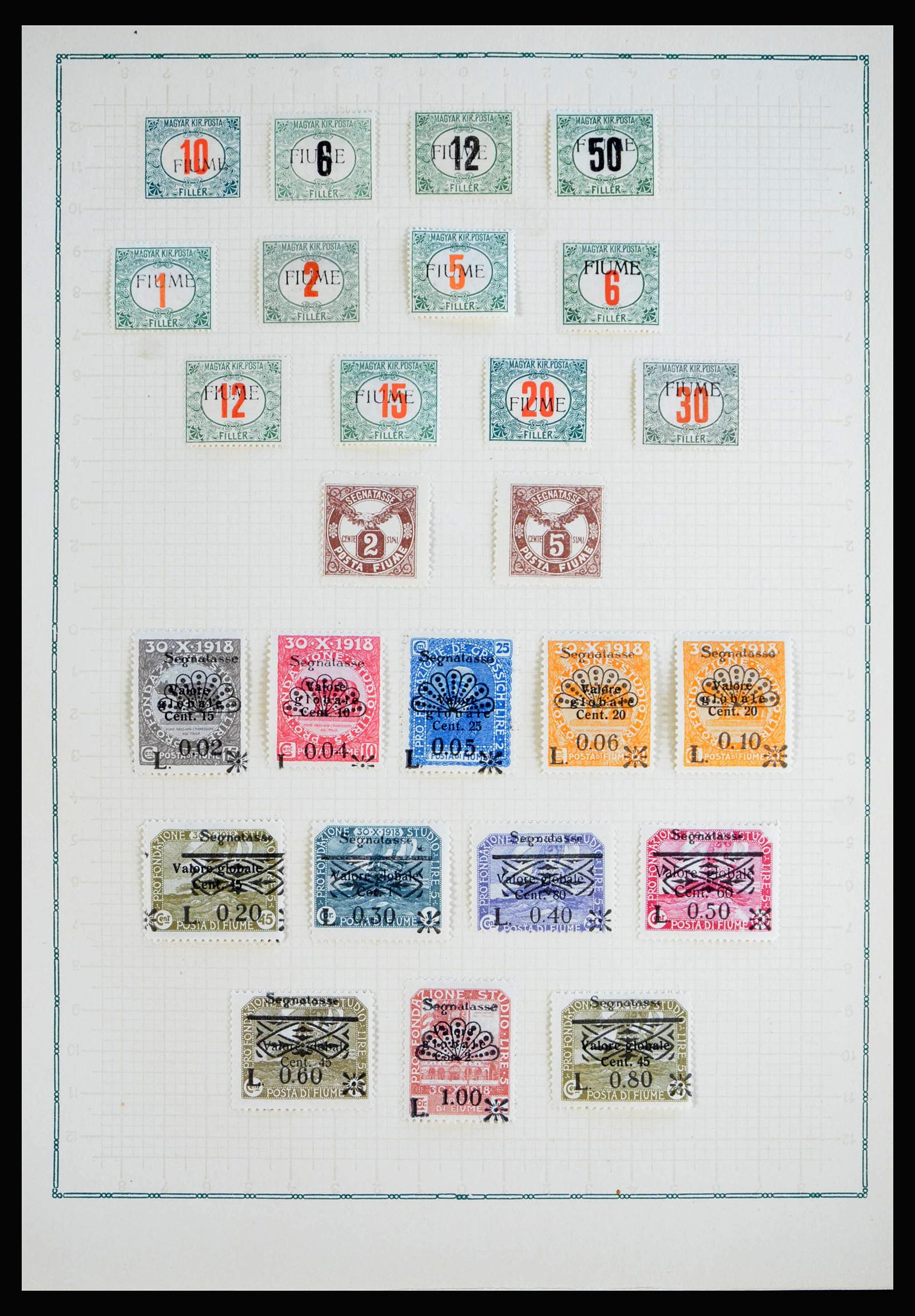 40116 0014 - Postzegelverzameling 40116 Italiaanse gebieden en bezettingen 1918-19