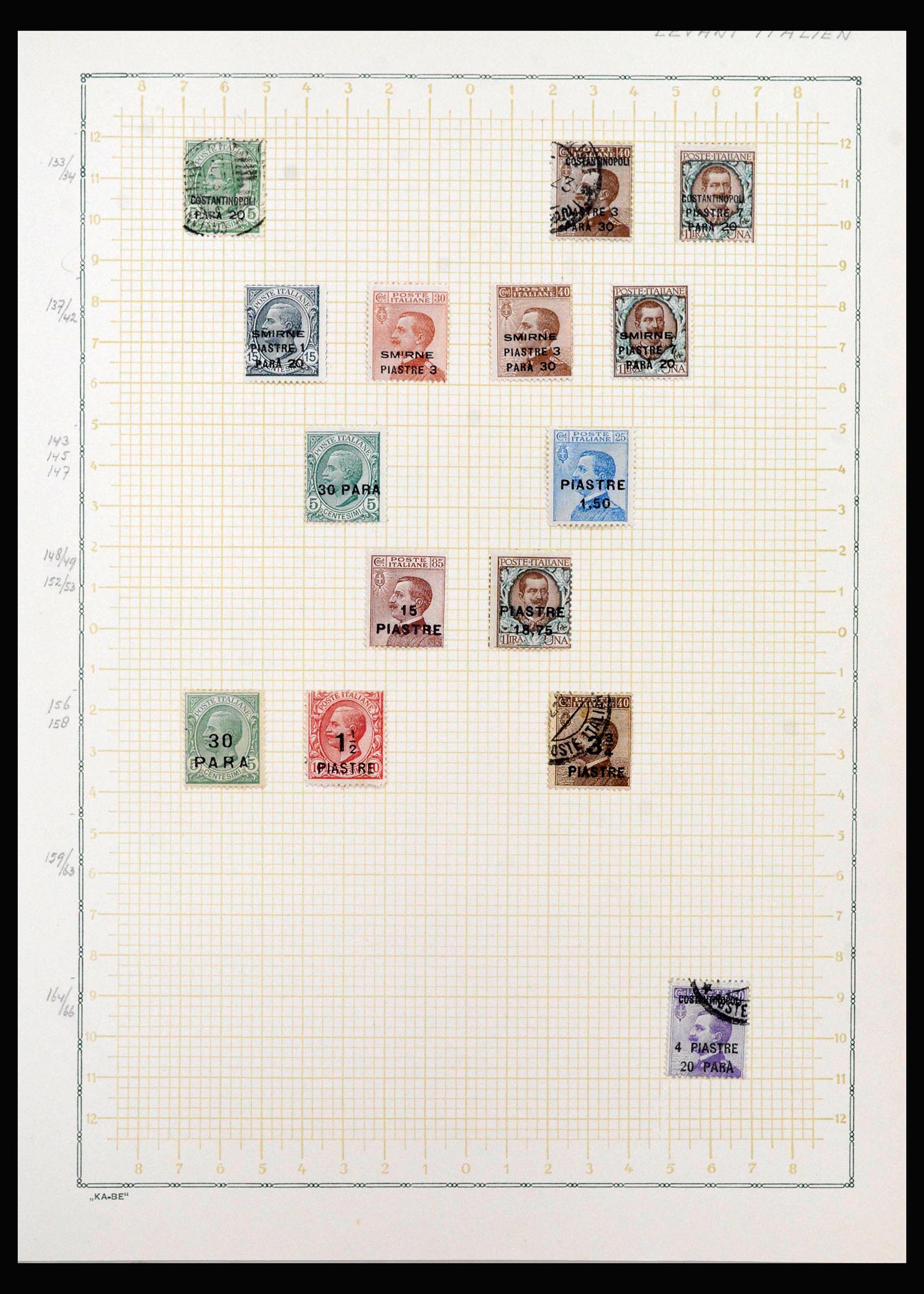 40117 0004 - Postzegelverzameling 40117 Levant 1873-1918.