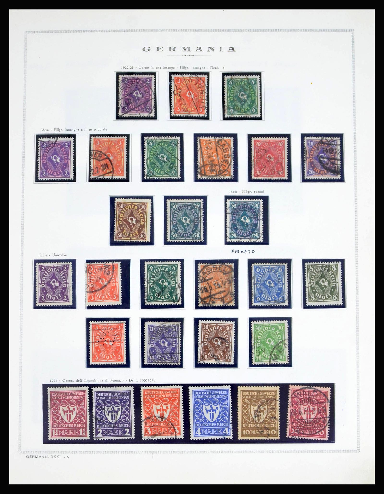 40125 0010 - Postzegelverzameling 40125 Duitse Rijk compleet 1872-1945.
