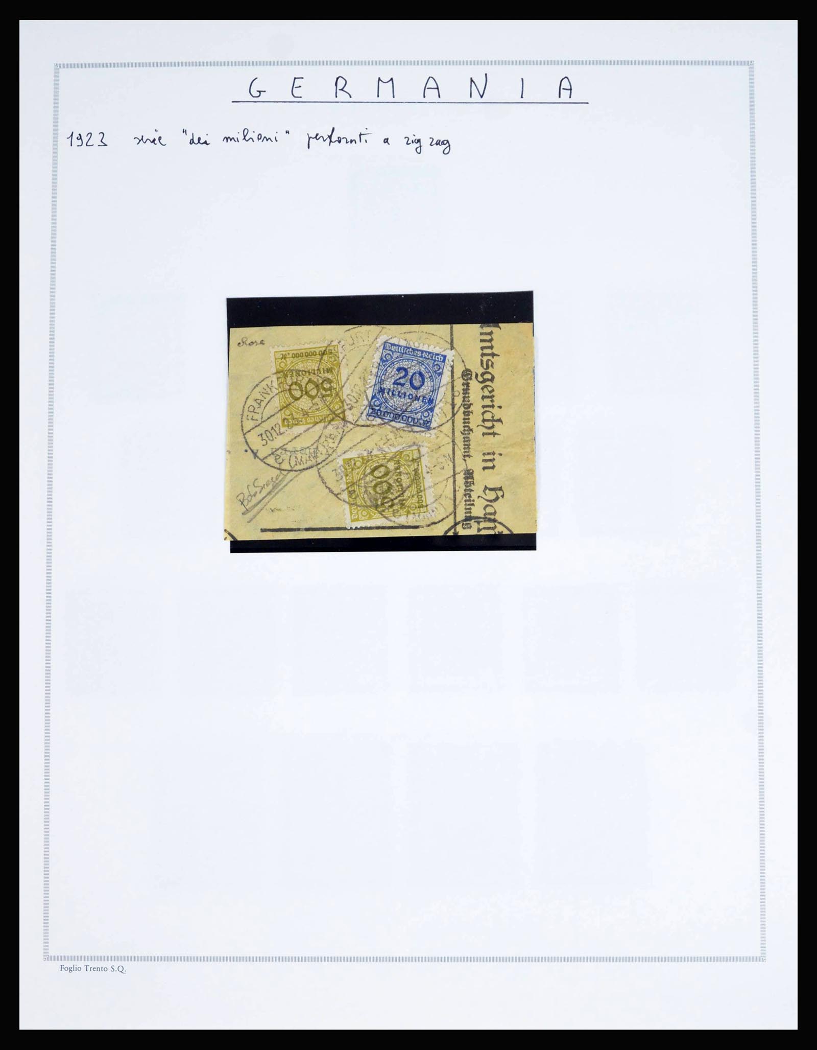 40125 0015 - Postzegelverzameling 40125 Duitse Rijk compleet 1872-1945.
