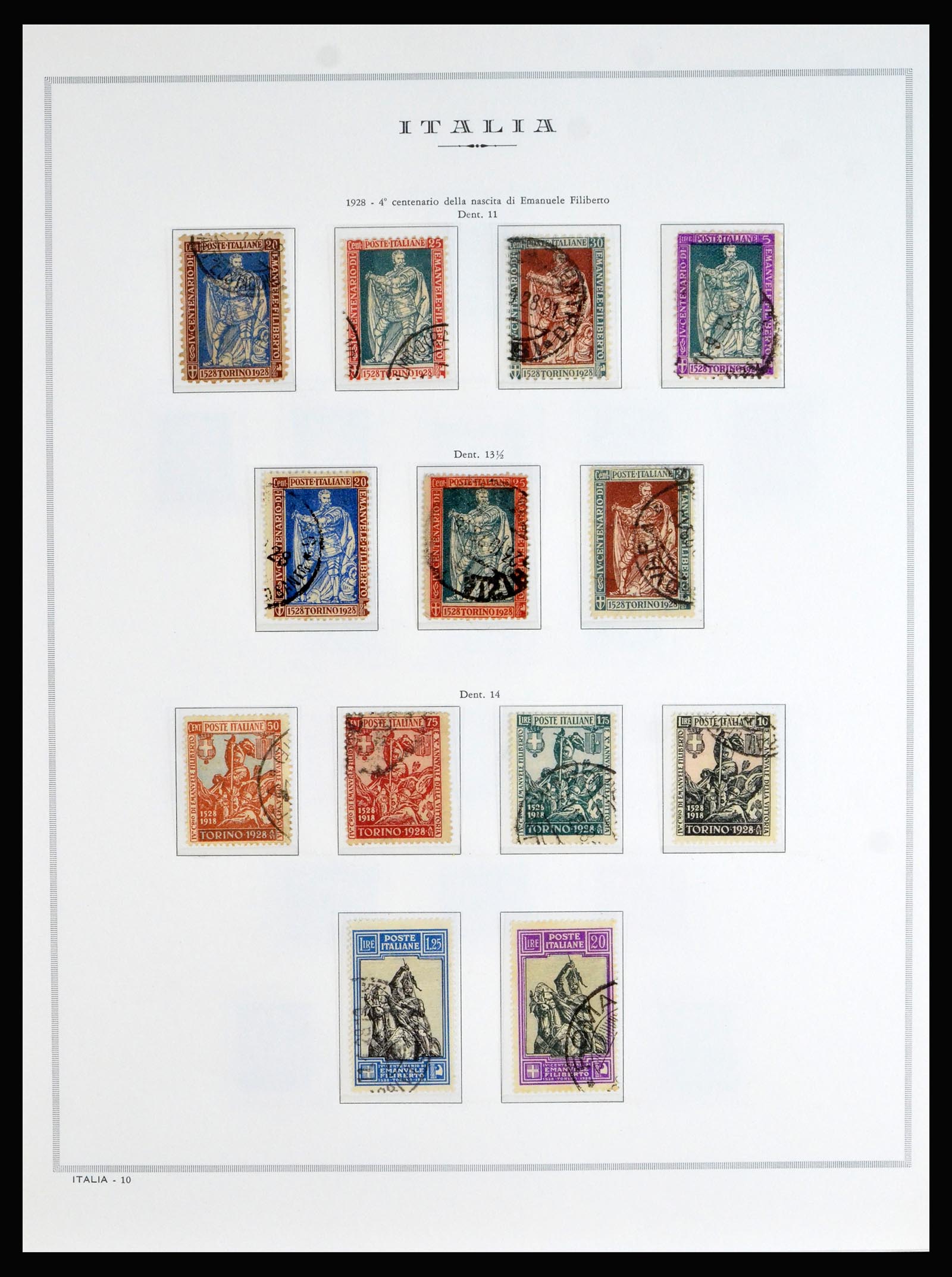 40130 0018 - Postzegelverzameling 40130 Italië compleet 1862-1944.