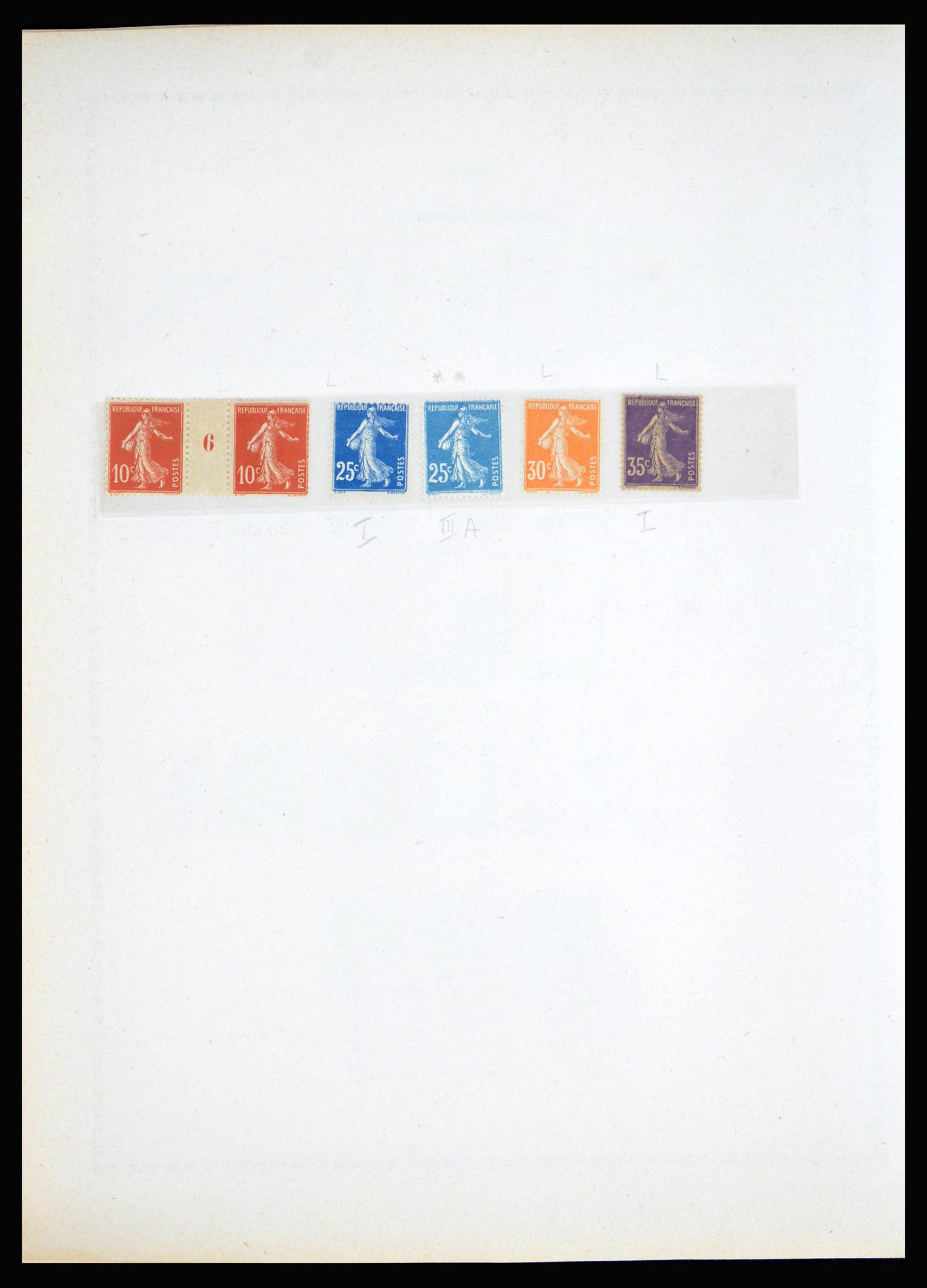 40135 0020 - Postzegelverzameling 40135 Frankrijk 1849-1972.