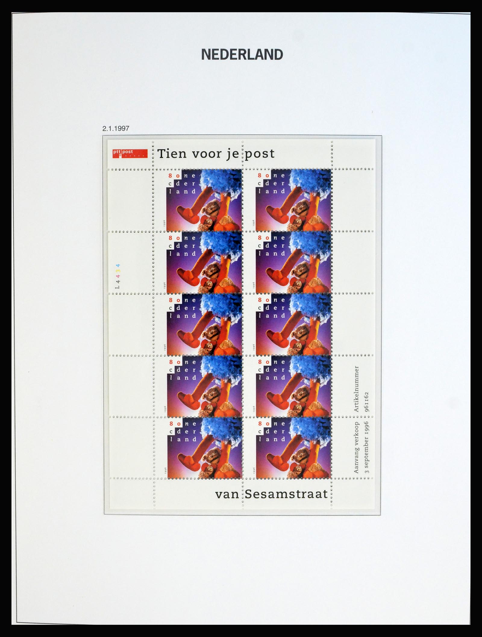 40139 0009 - Postzegelverzameling 40139 Nederland compleet 1993-2023!!