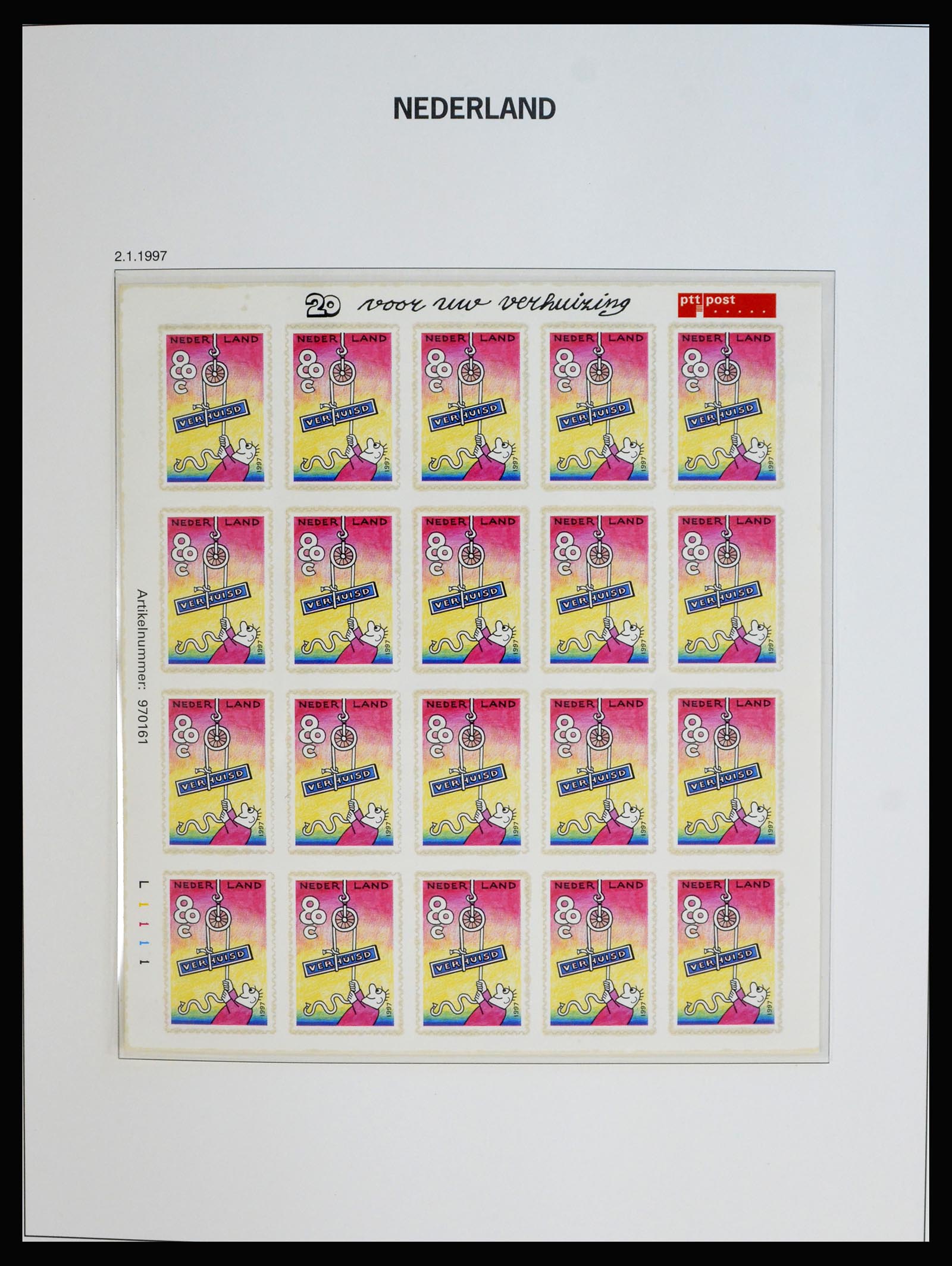 40139 0010 - Postzegelverzameling 40139 Nederland compleet 1993-2023!!