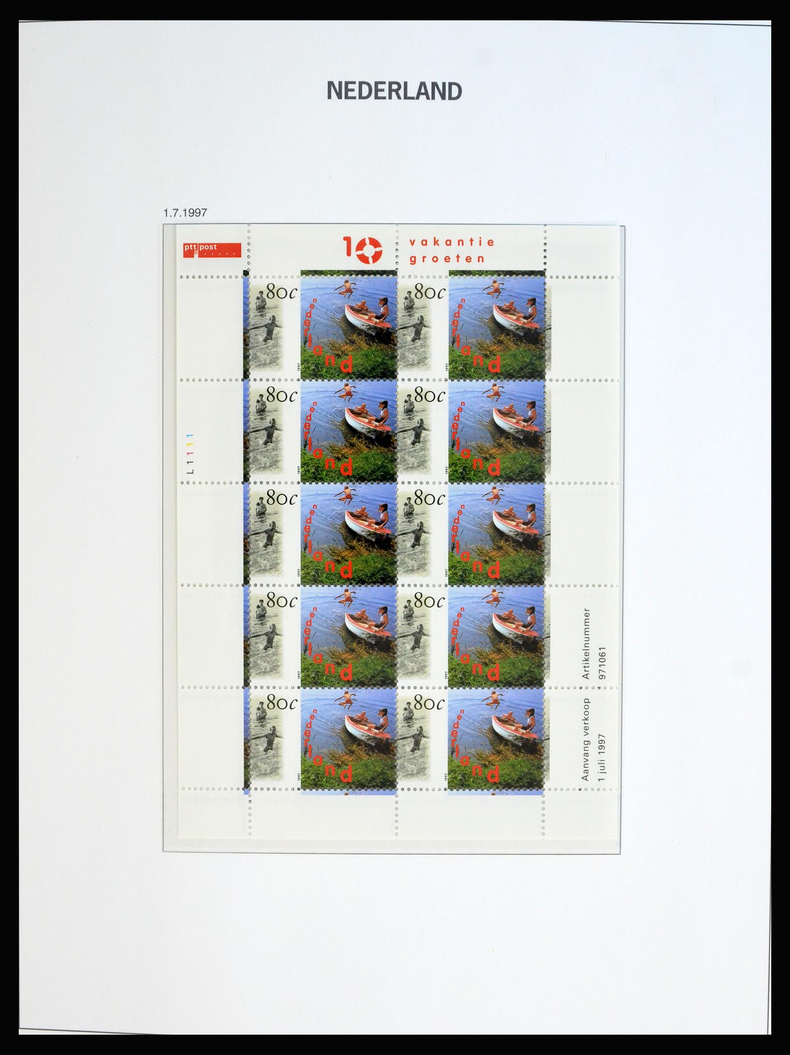 40139 0015 - Postzegelverzameling 40139 Nederland compleet 1993-2023!!