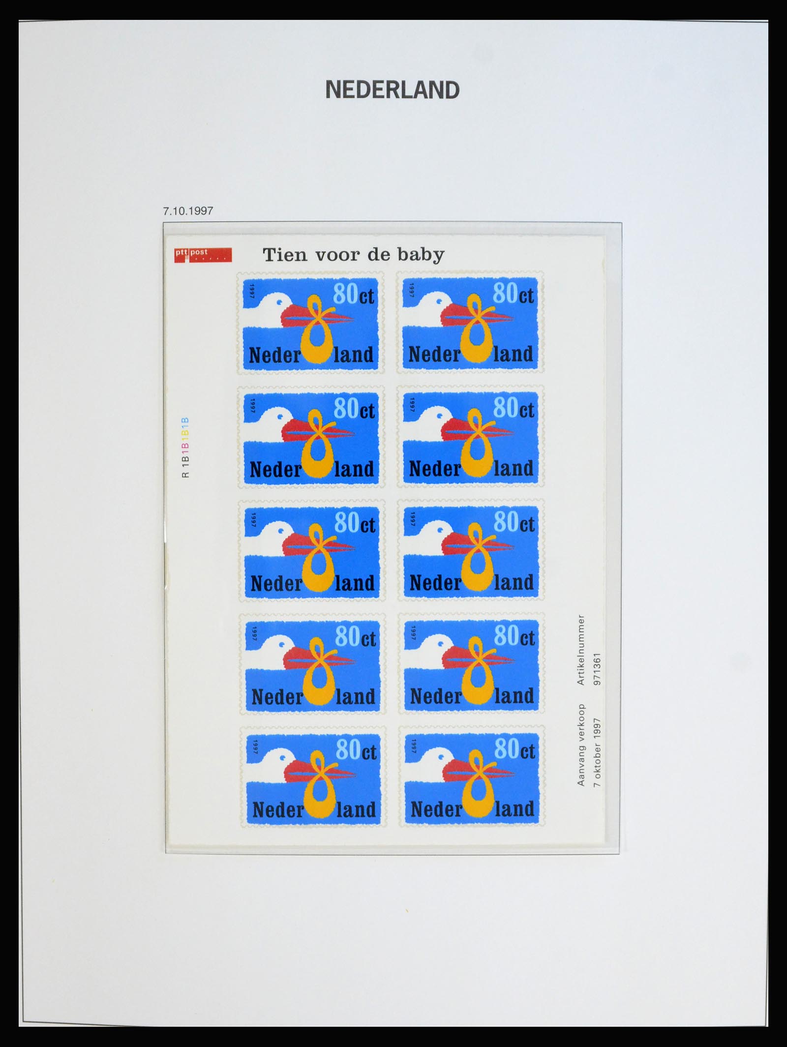 40139 0017 - Postzegelverzameling 40139 Nederland compleet 1993-2023!!