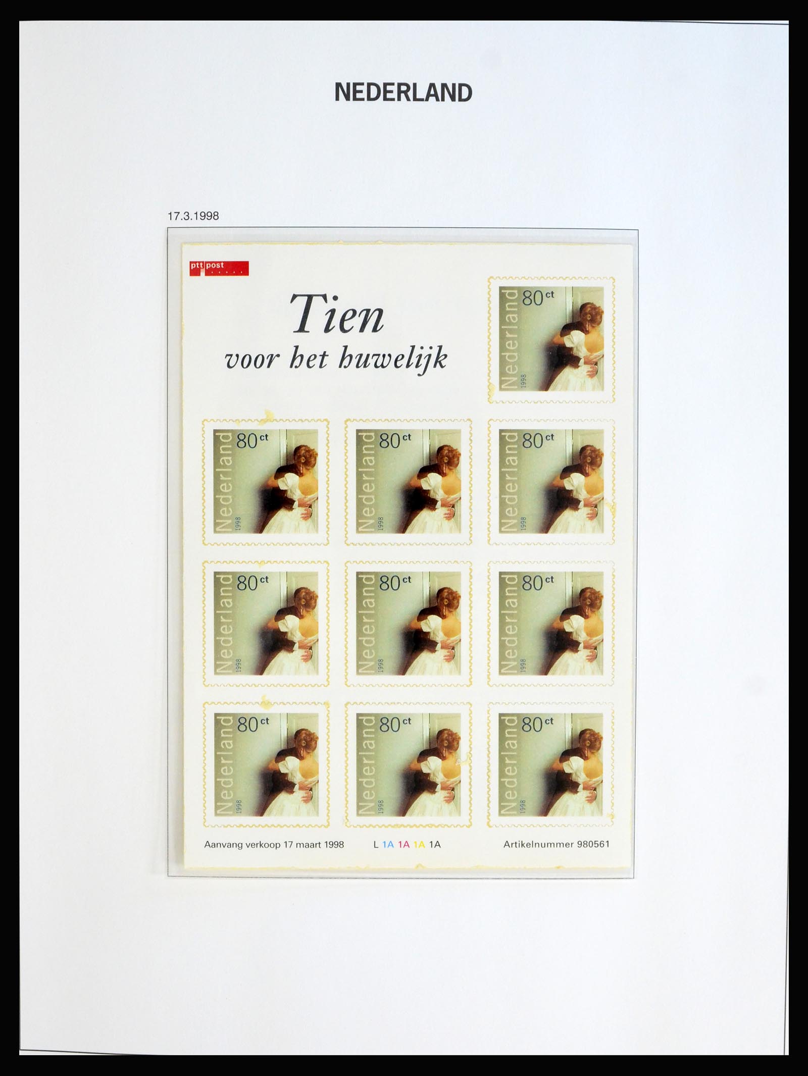 40139 0020 - Postzegelverzameling 40139 Nederland compleet 1993-2023!!