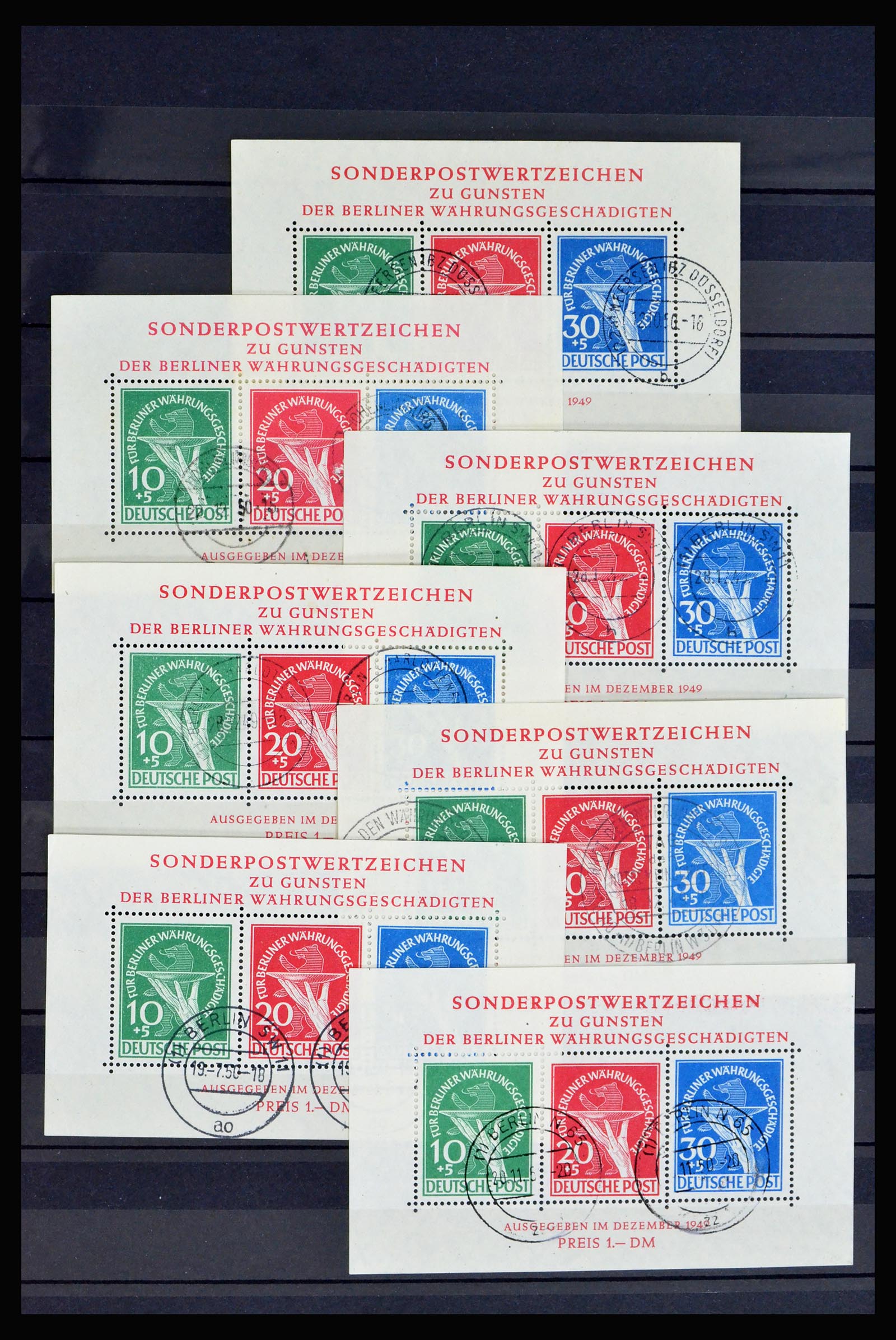 40140 0001 - Postzegelverzameling 40140 Berlijn toppers 1948-1949.
