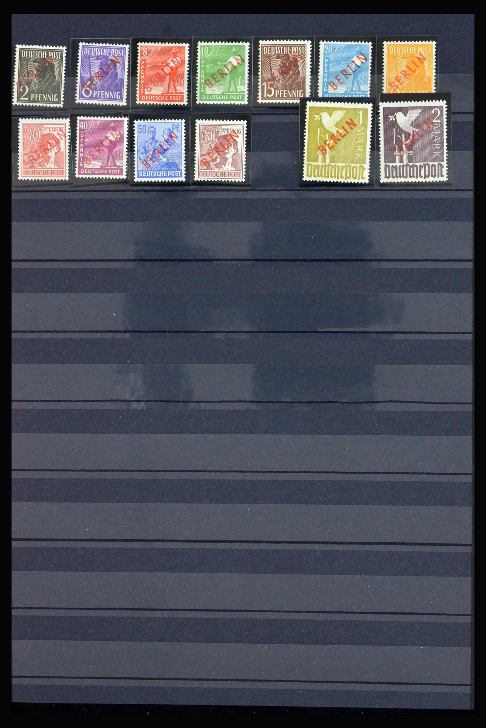 40140 0018 - Postzegelverzameling 40140 Berlijn toppers 1948-1949.