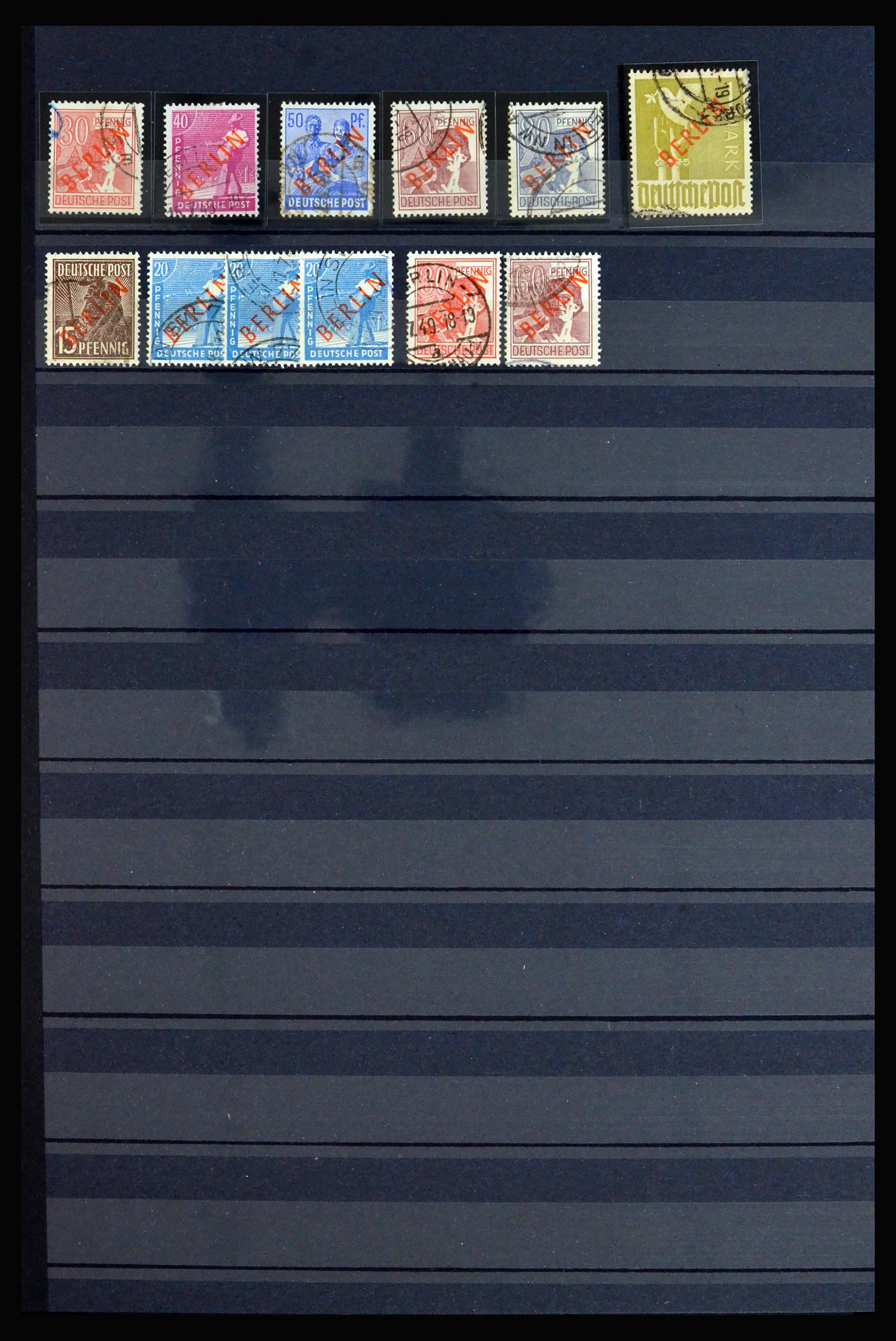 40140 0020 - Postzegelverzameling 40140 Berlijn toppers 1948-1949.