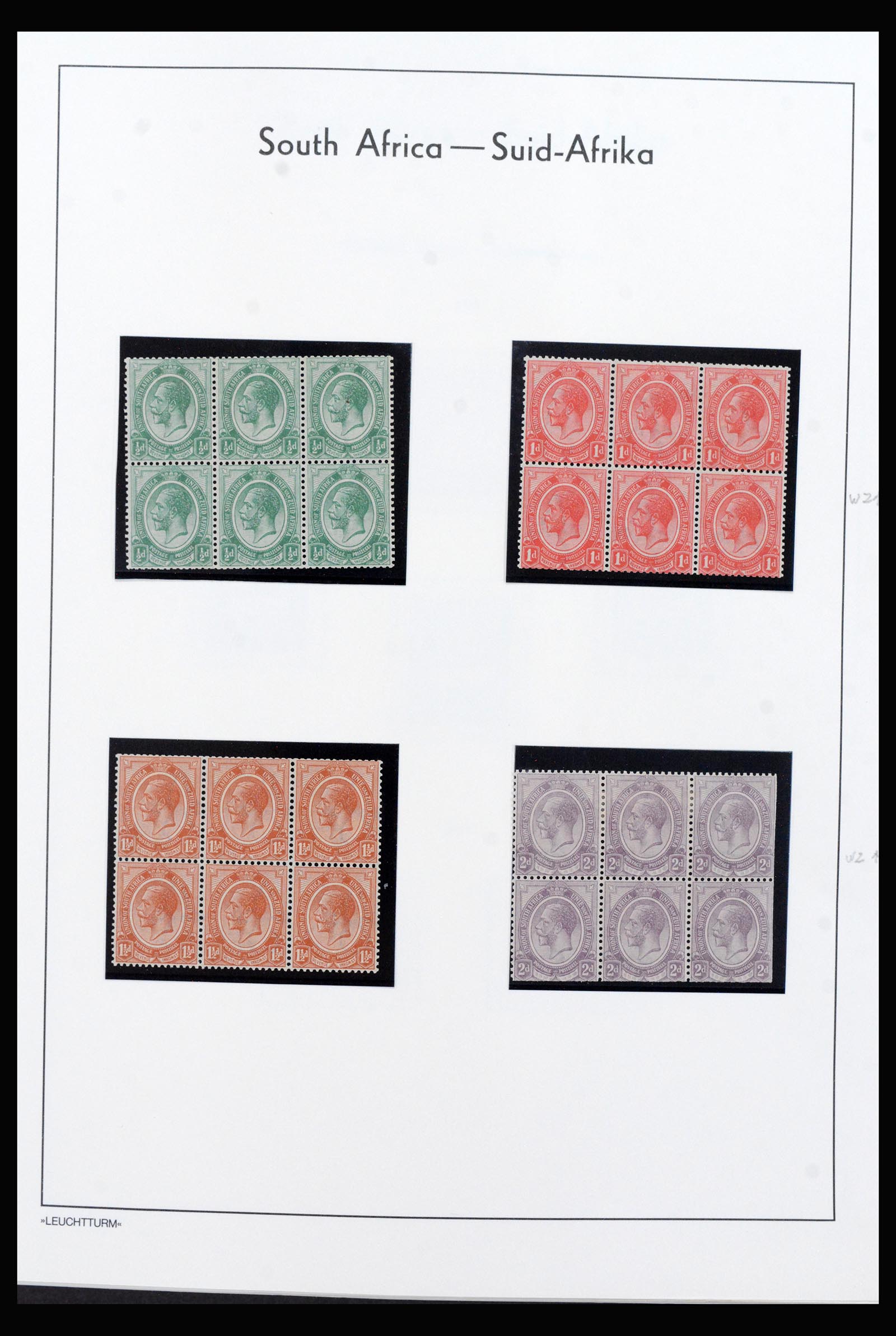 40143 0003 - Postzegelverzameling 40143 Zuid Afrika 1910-2008.