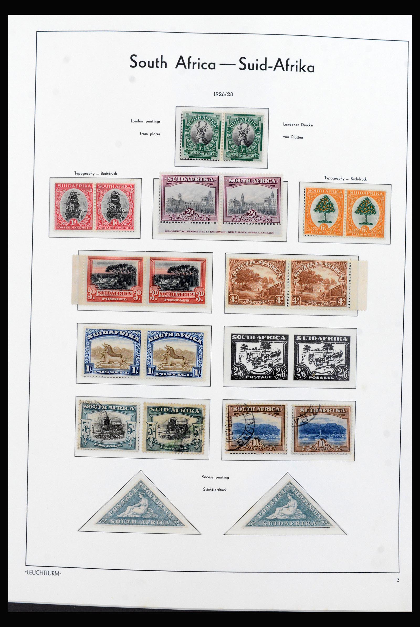 40143 0005 - Postzegelverzameling 40143 Zuid Afrika 1910-2008.