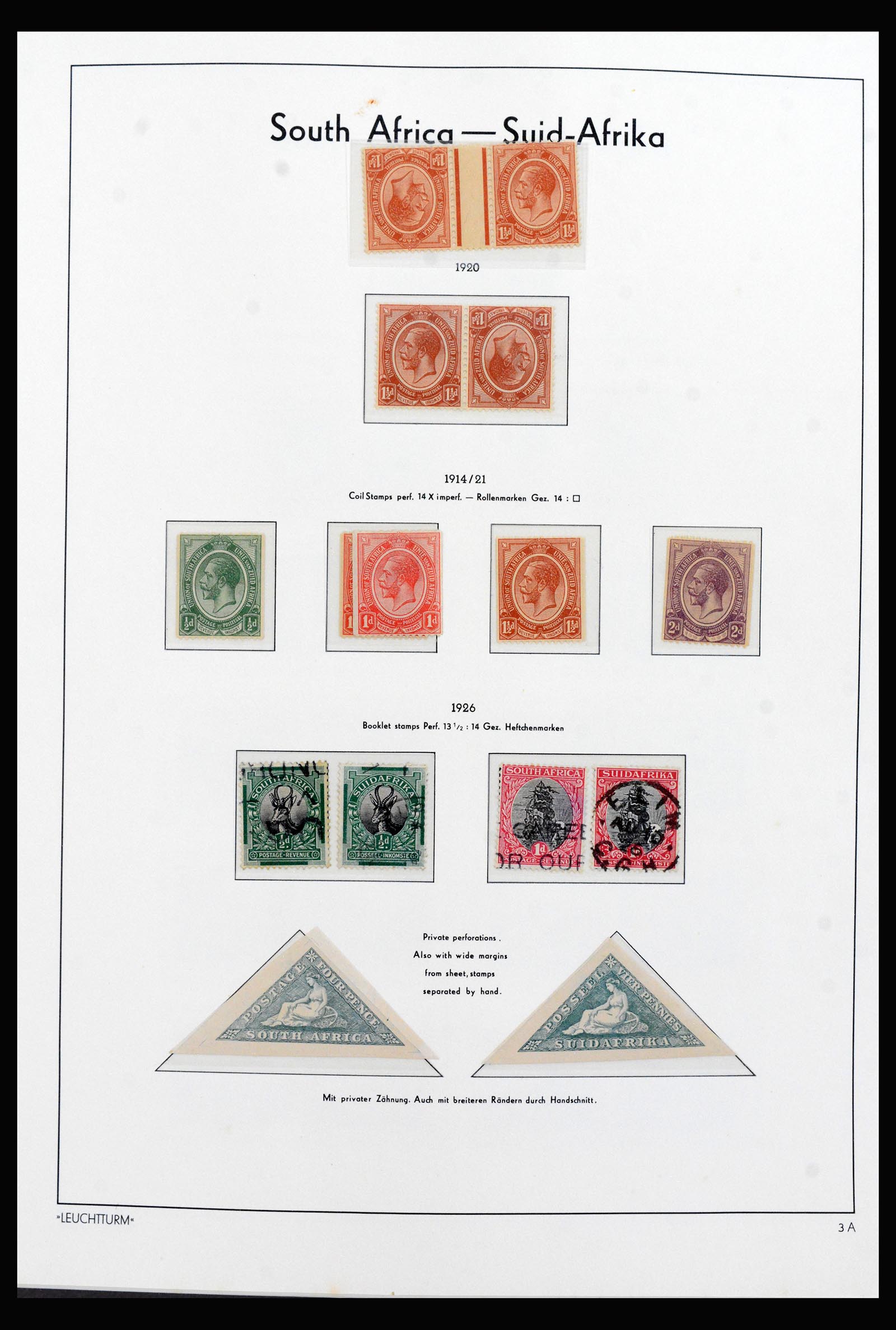 40143 0006 - Postzegelverzameling 40143 Zuid Afrika 1910-2008.