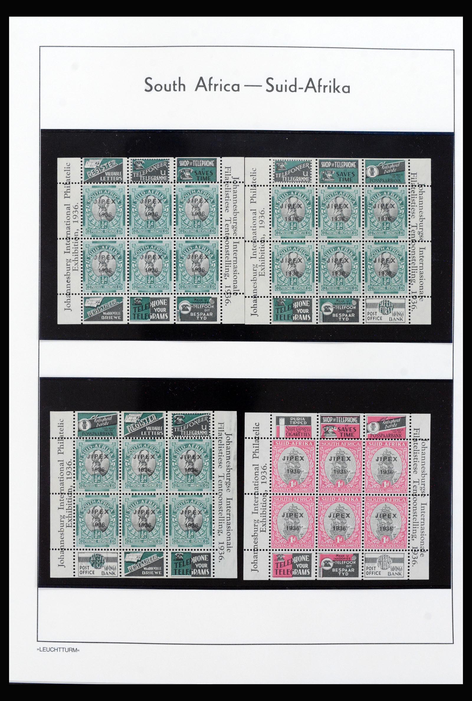 40143 0014 - Postzegelverzameling 40143 Zuid Afrika 1910-2008.
