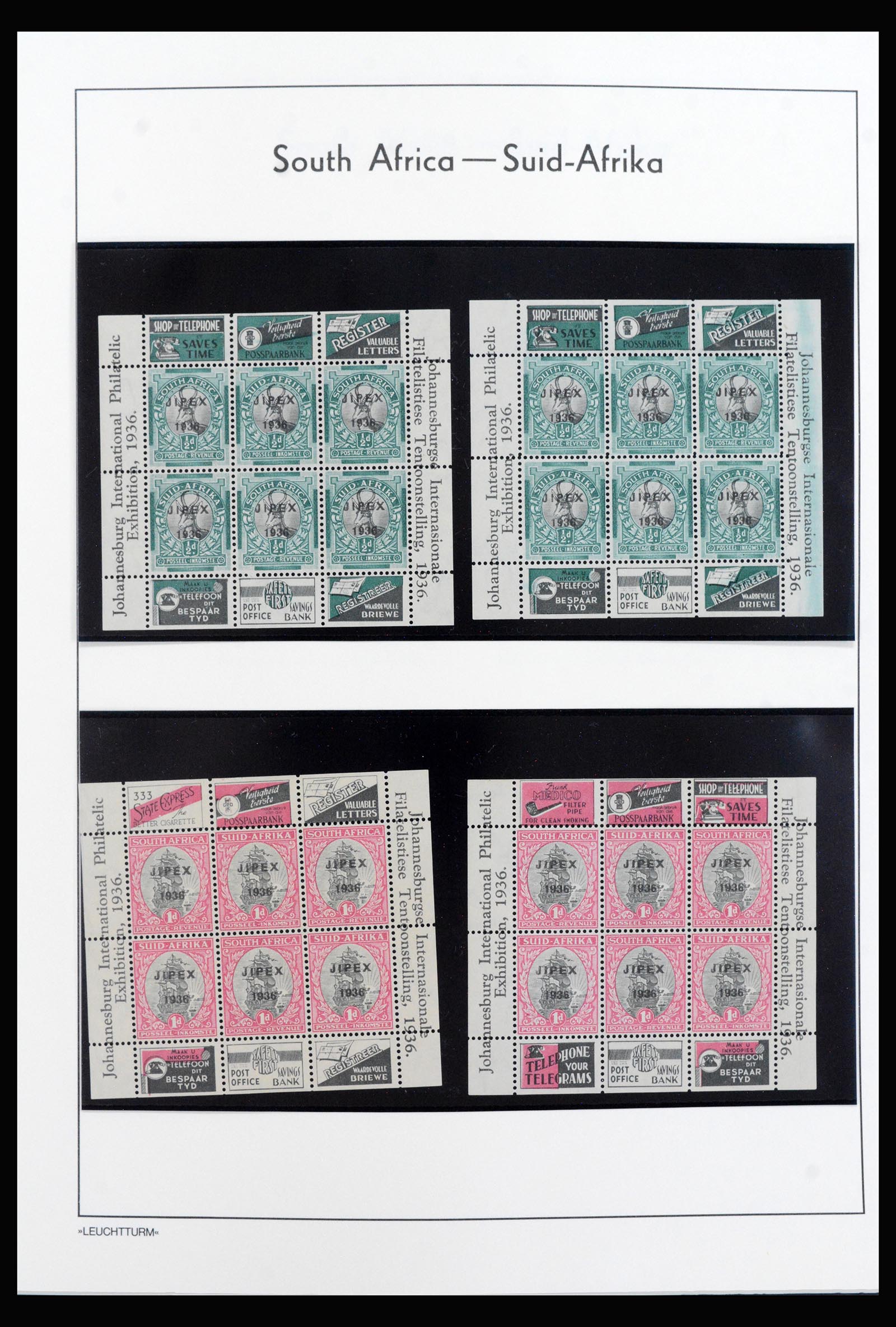 40143 0015 - Postzegelverzameling 40143 Zuid Afrika 1910-2008.