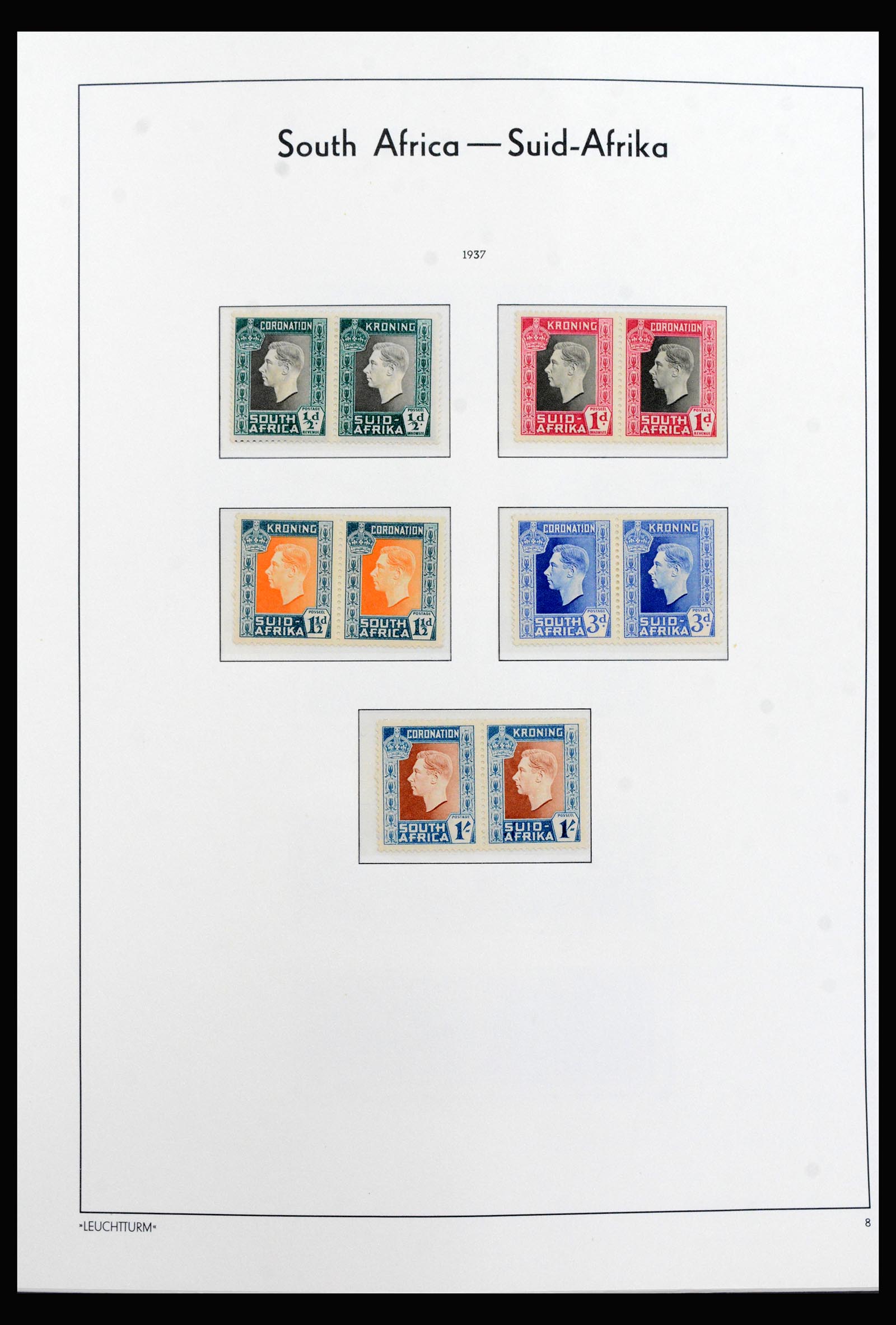 40143 0016 - Postzegelverzameling 40143 Zuid Afrika 1910-2008.