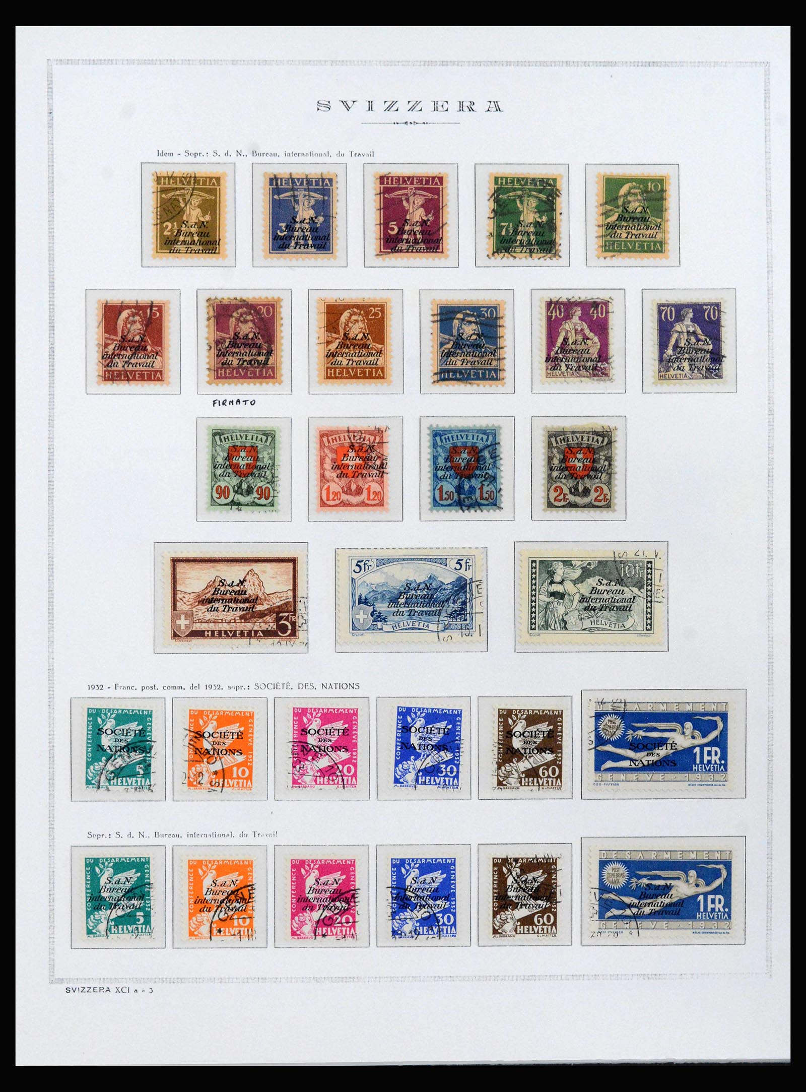 40147 0004 - Postzegelverzameling 40147 Zwitserland BOB 1878-1989.
