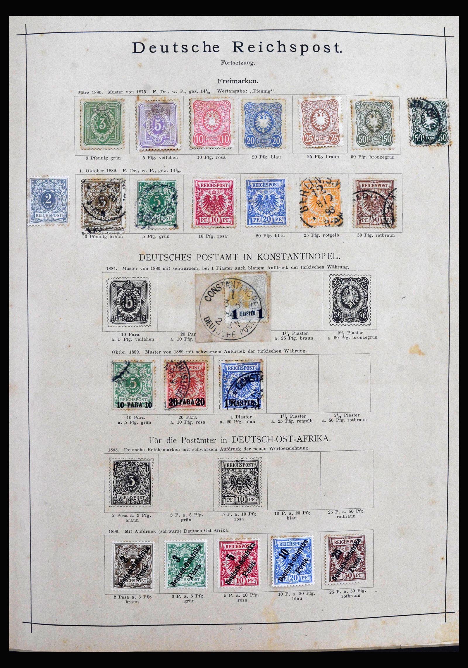 40150 0002 - Postzegelverzameling 40150 Wereld klassiek superverzameling 1840-1900