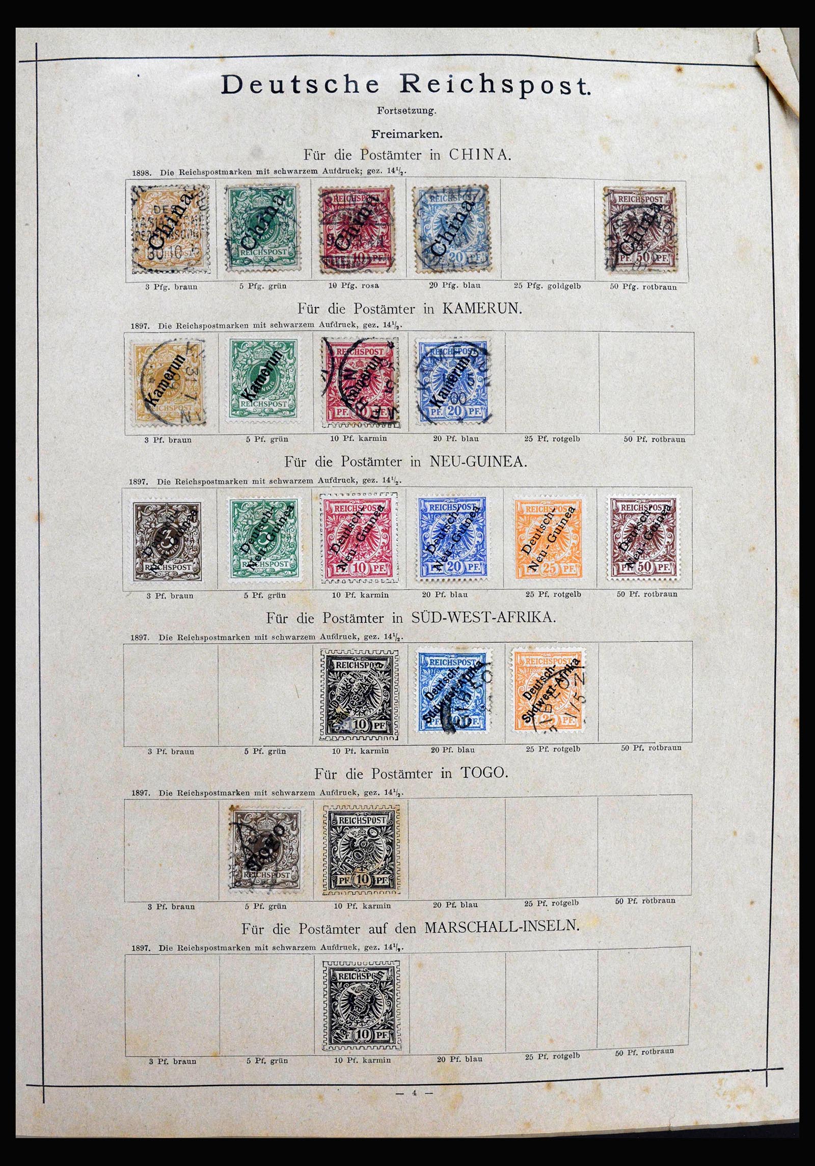 40150 0003 - Postzegelverzameling 40150 Wereld klassiek superverzameling 1840-1900