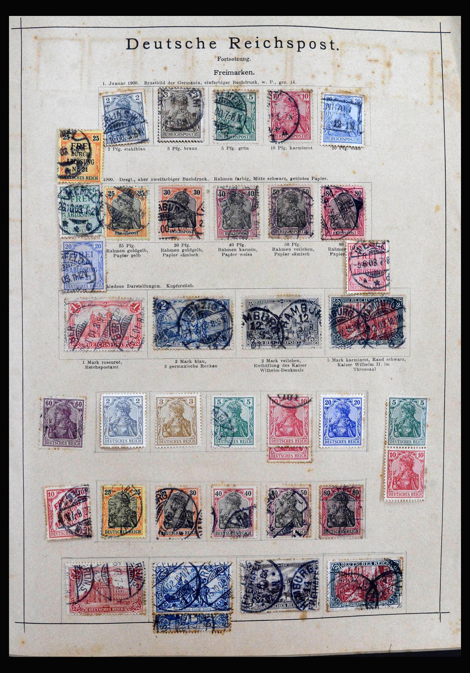 40150 0004 - Postzegelverzameling 40150 Wereld klassiek superverzameling 1840-1900