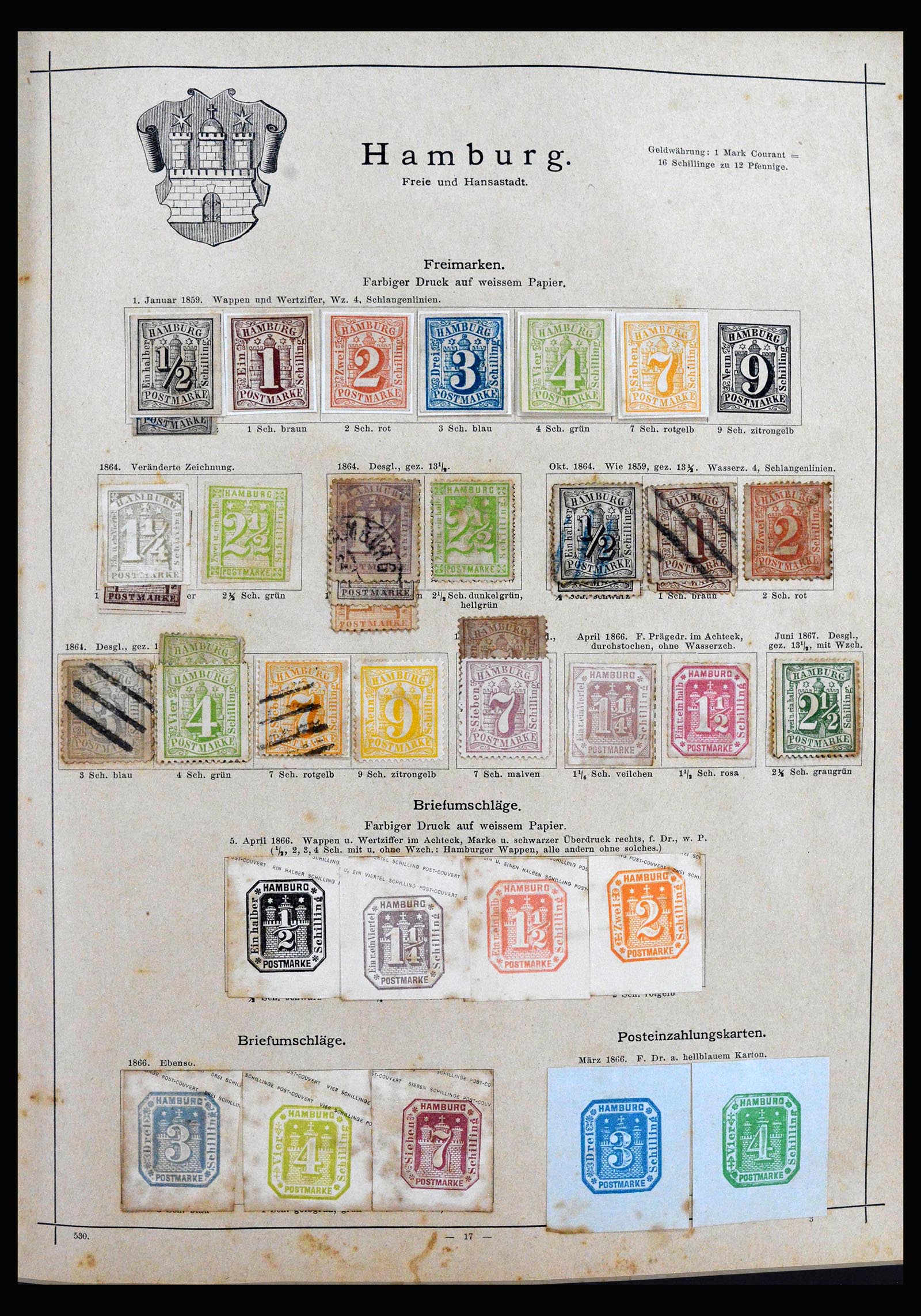 40150 0017 - Postzegelverzameling 40150 Wereld klassiek superverzameling 1840-1900