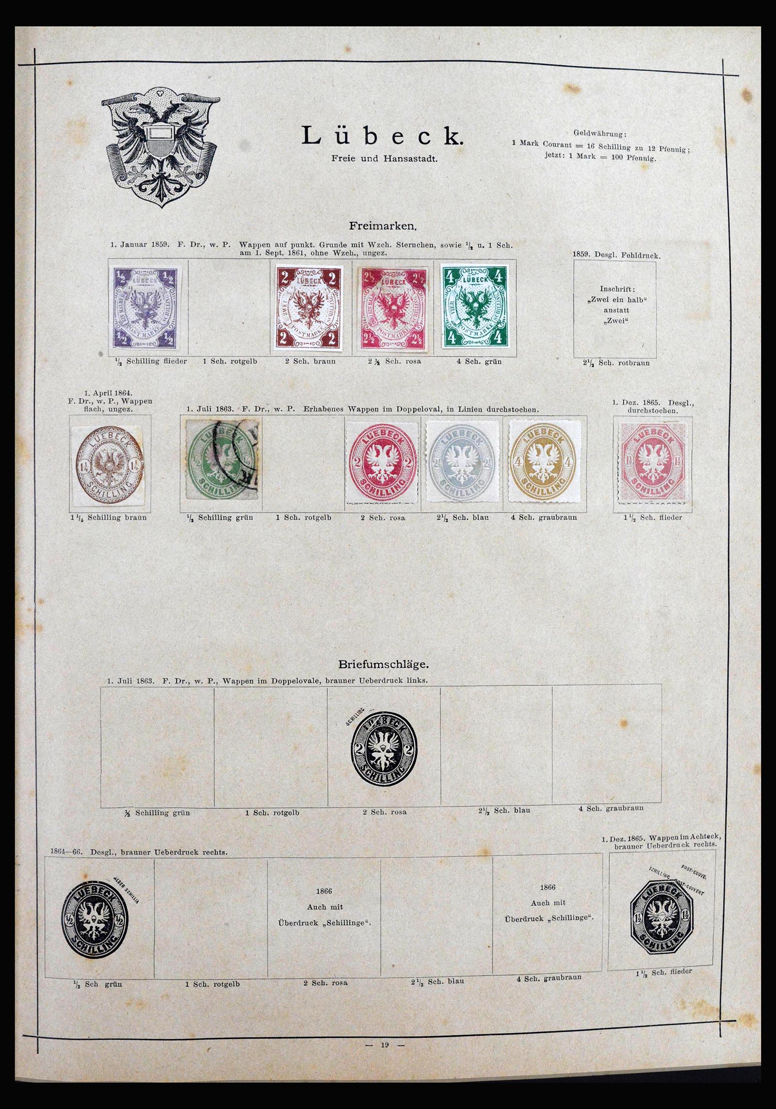 40150 0019 - Postzegelverzameling 40150 Wereld klassiek superverzameling 1840-1900