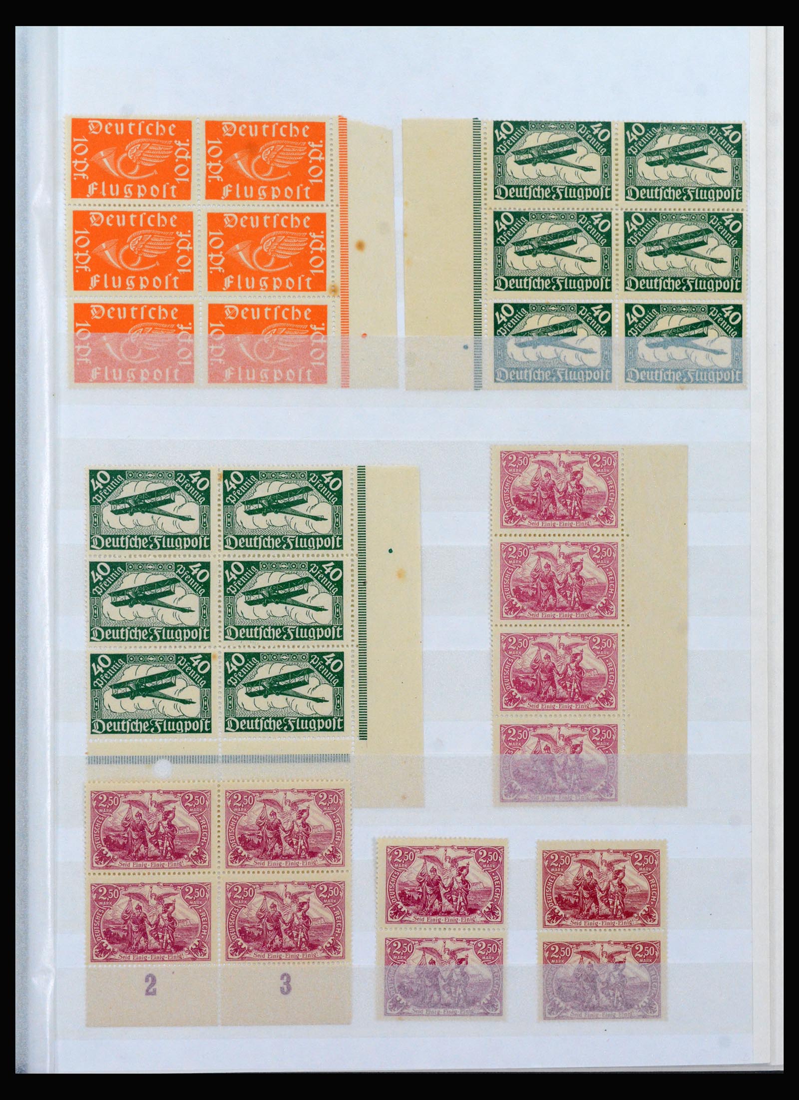 40159 0011 - Postzegelverzameling 40159 Duitse Rijk postfris en gestempeld.