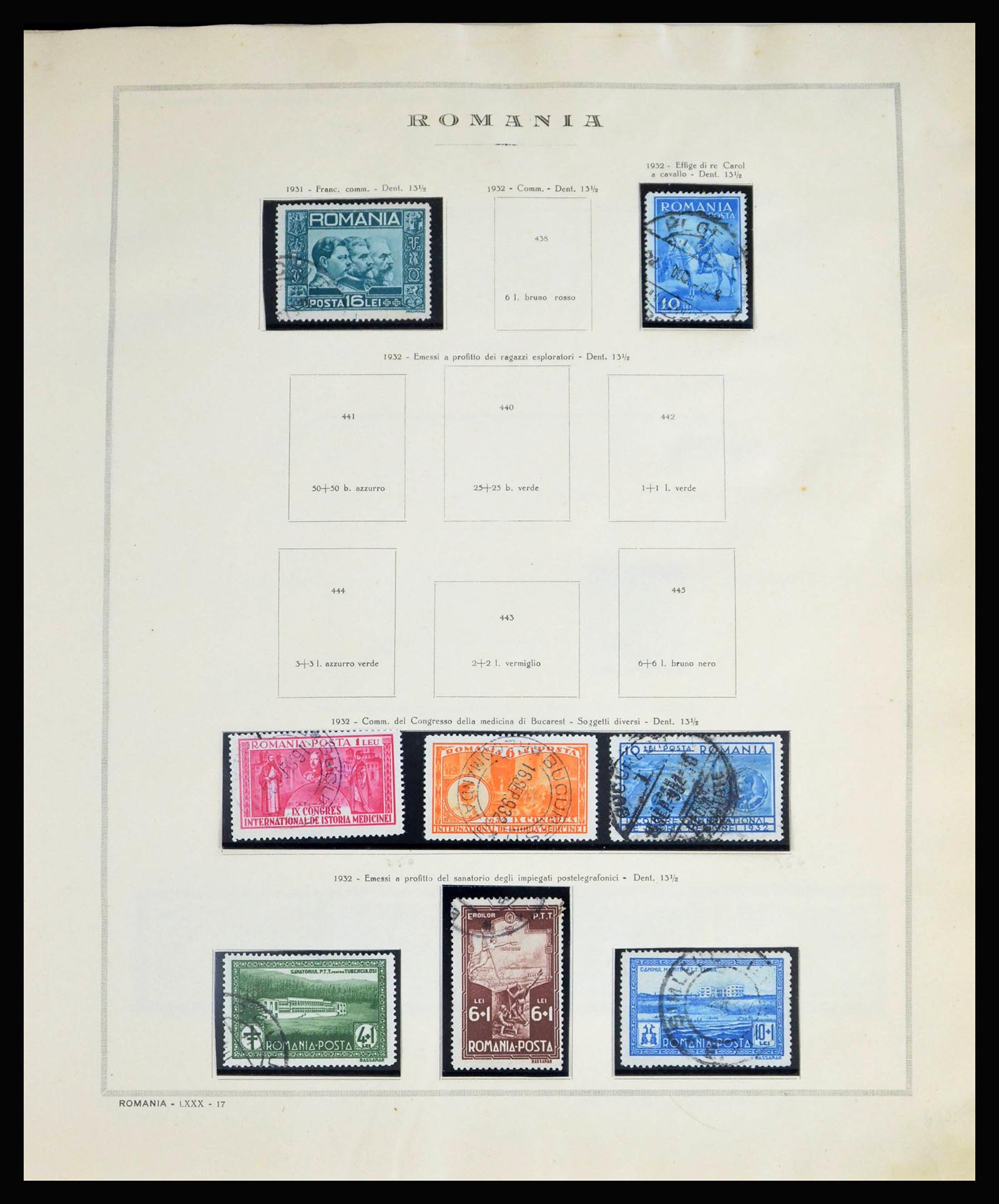 40164 0019 - Postzegelverzameling 40164 Roemenië 1862-1969.